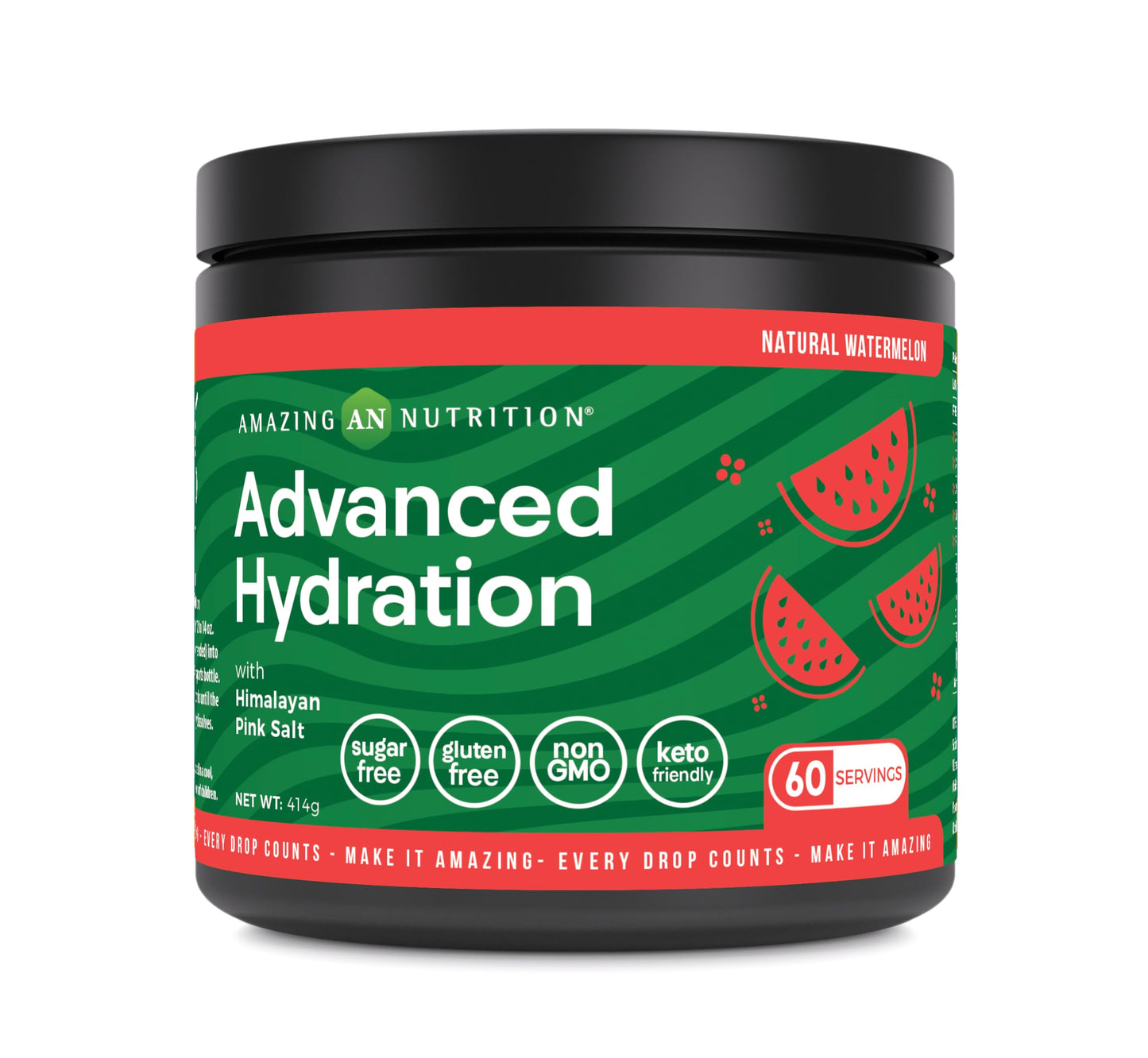 Amazing Nutrition Advanced Hydration Electrolyte Powder 7.5 oz