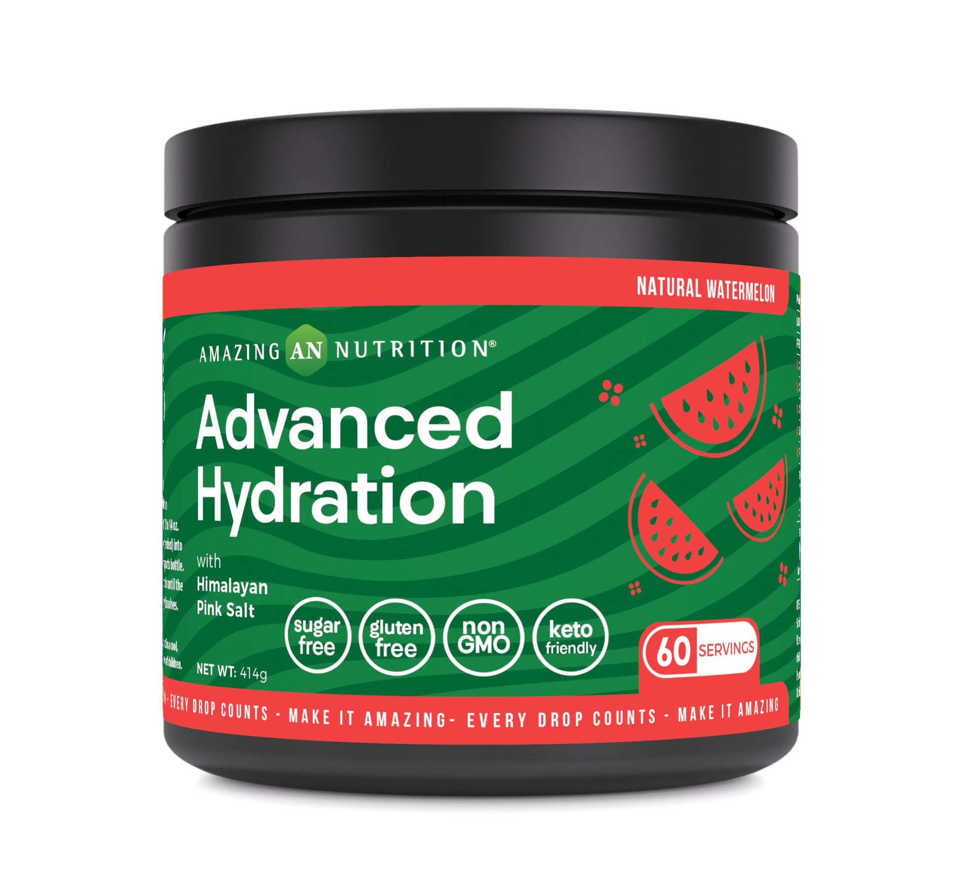 Amazing Nutrition Advanced Hydration Electrolyte Powder 7.5 oz