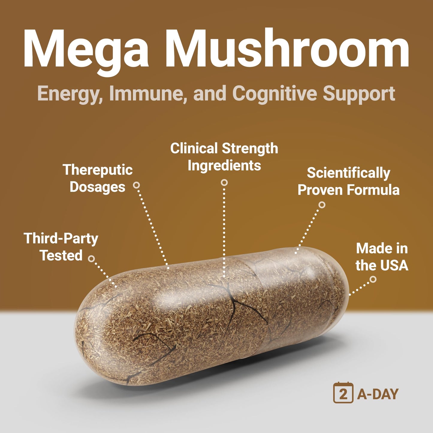 Procera Mega Mushroom 60 Capsules