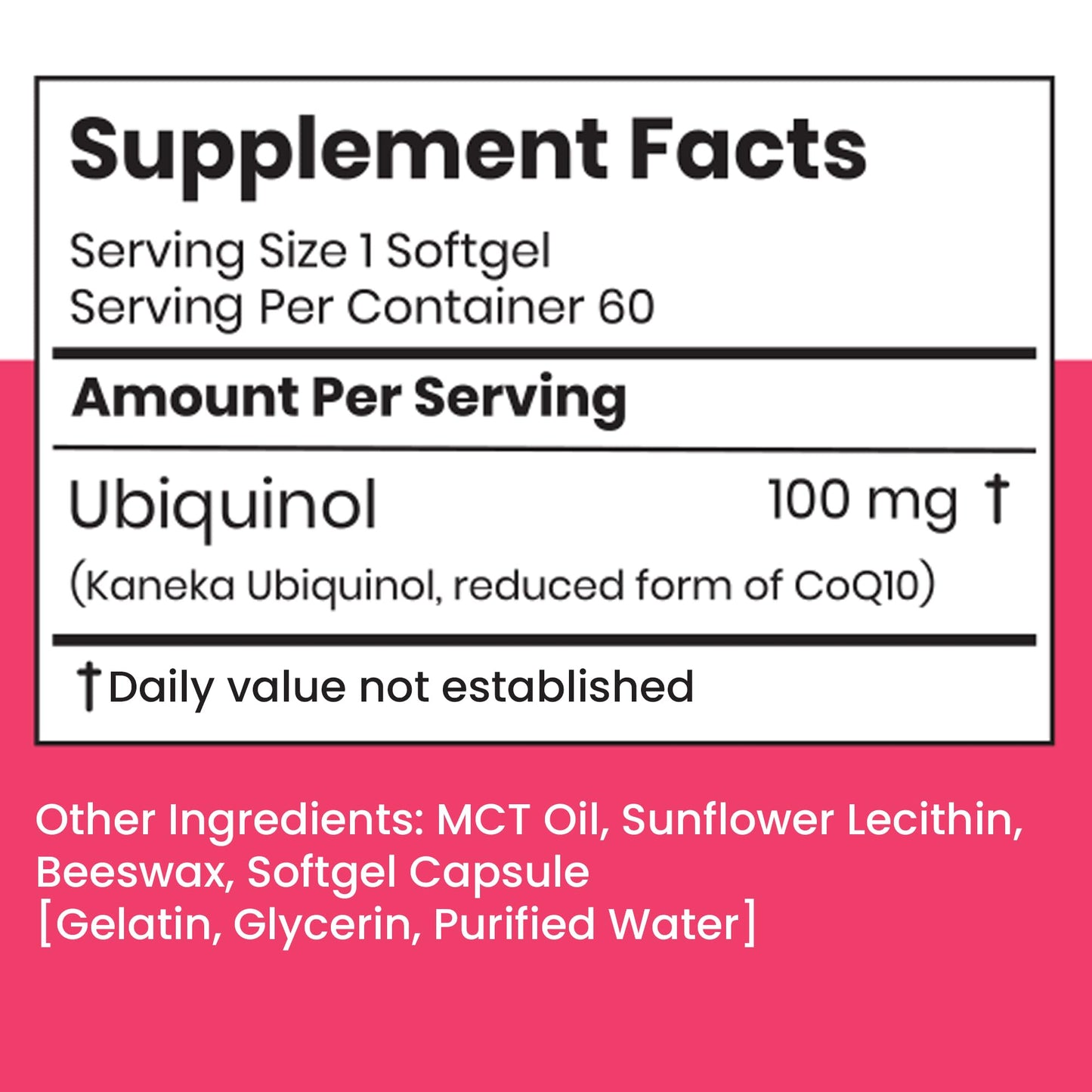 BBETTER CoQ10 100mg, Kaneka Ubiquinol® - Active Form of Coenzyme Q10, 120 Softgels