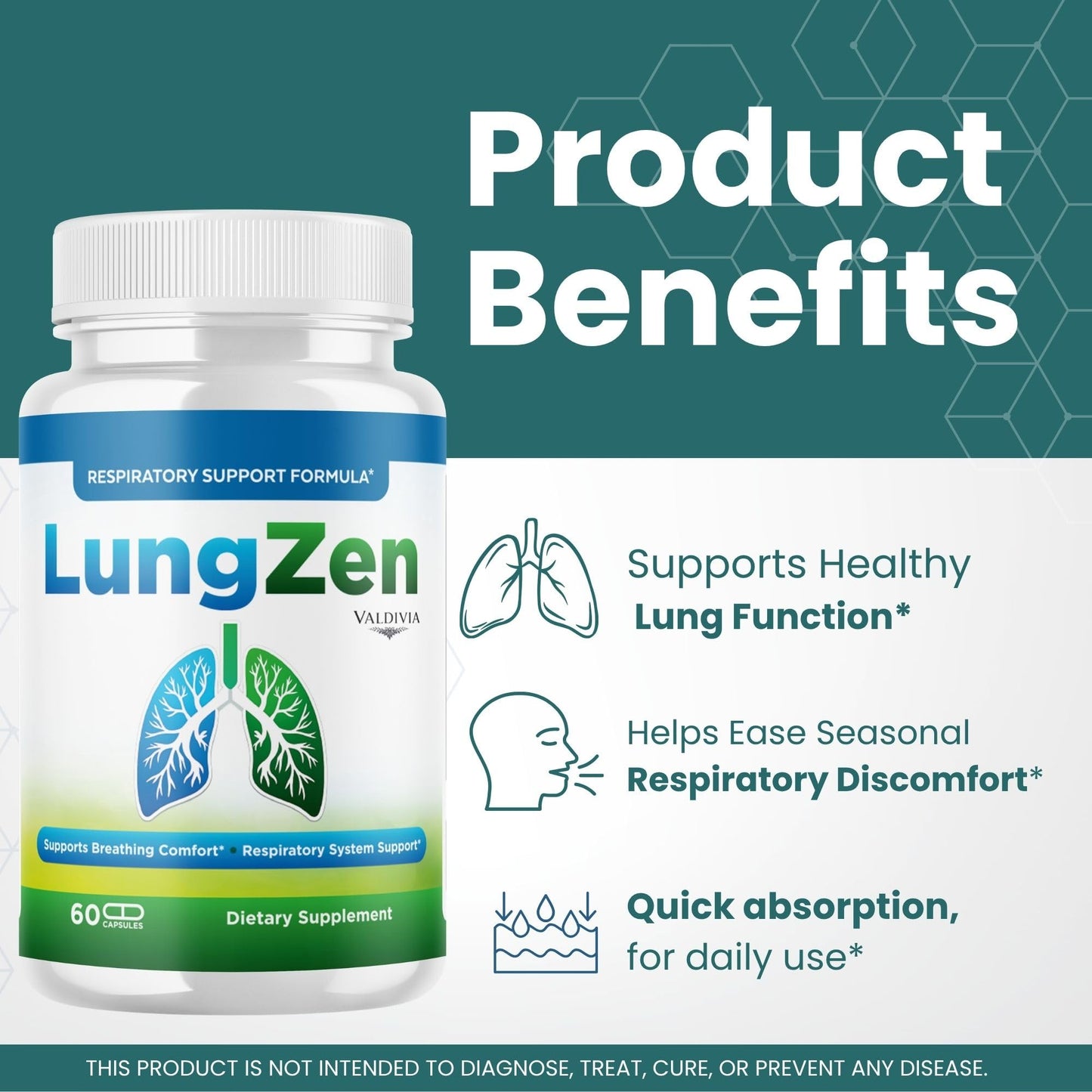 Valdivia LungZen Capsules 300 Capsules