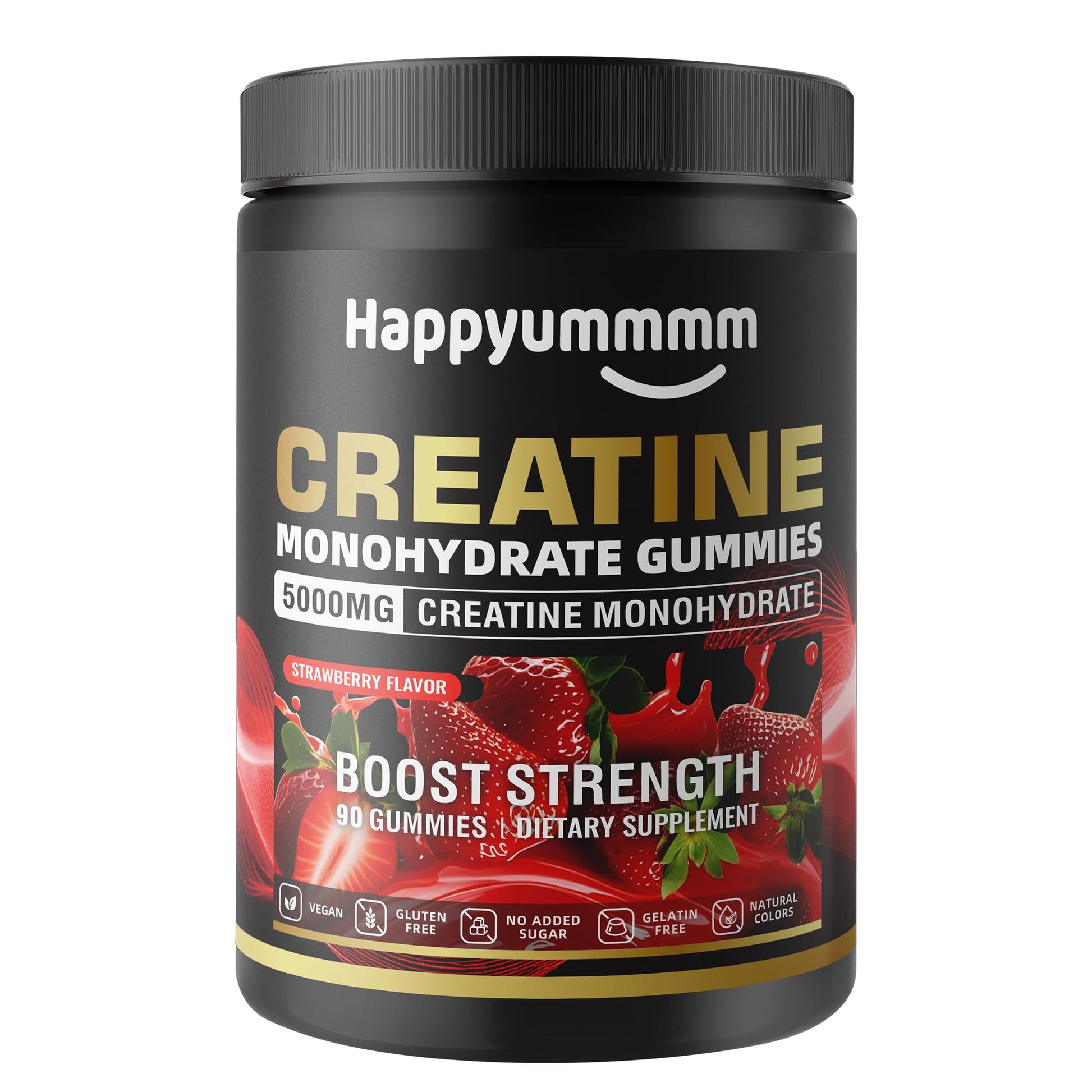 Happyummmm nutrition Creatine Monohydrate Gummy 90