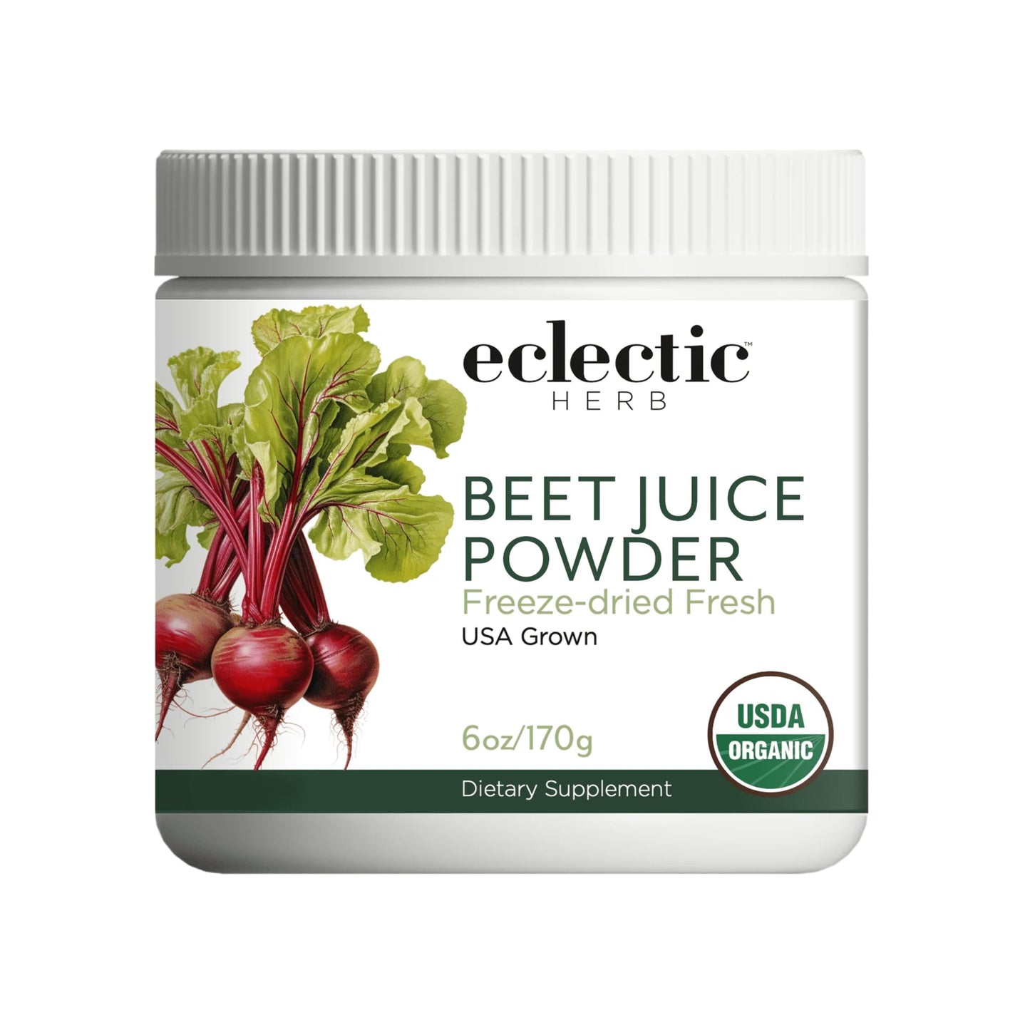 Eclectic Institute Organic Beet Juice Powder 6 oz