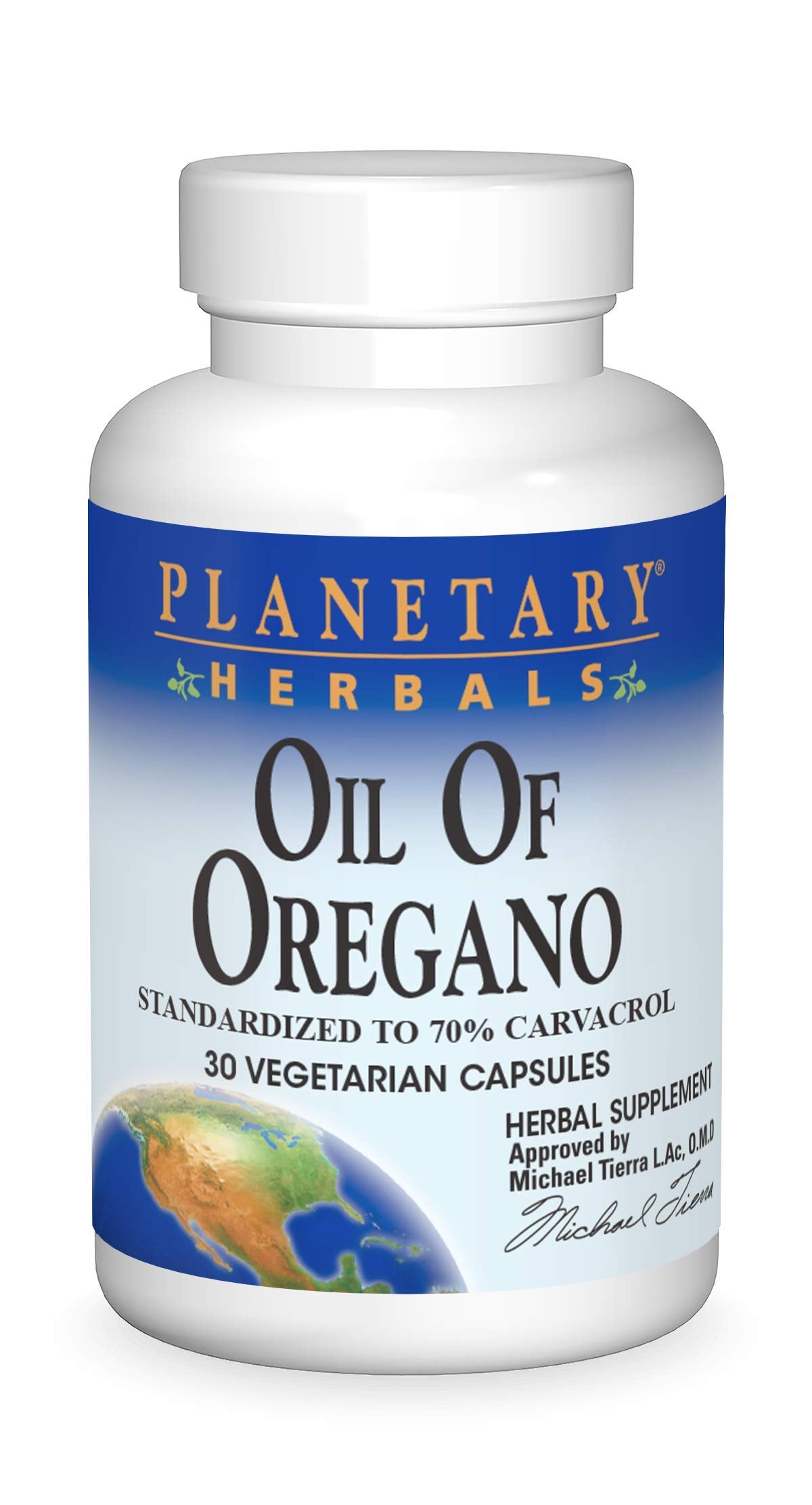 Planetary Herbals Oil of Oregano Capsules 30