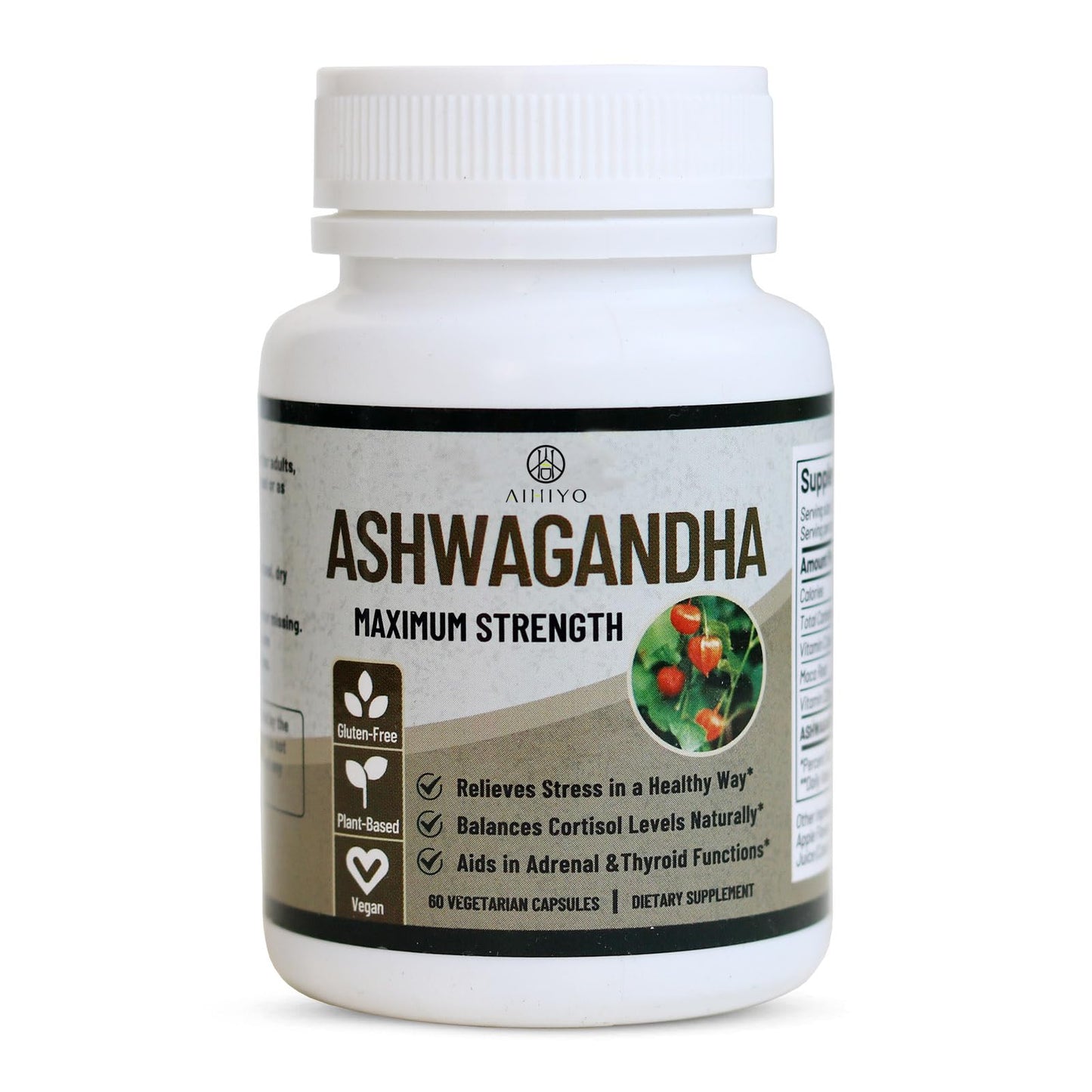 AIHIYO Ashwagandha Capsule, 60 Count