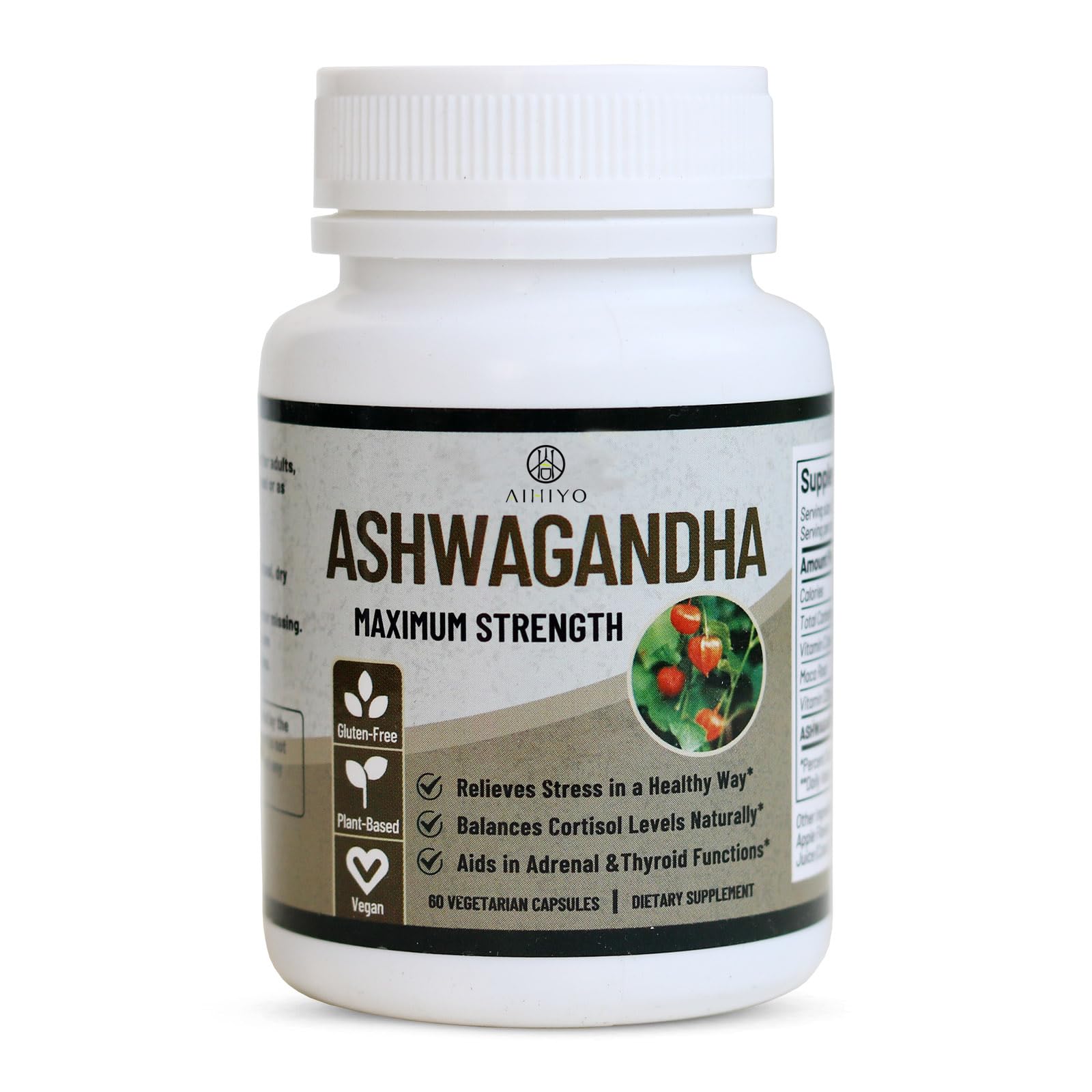 AIHIYO Ashwagandha Capsule, 60 Count