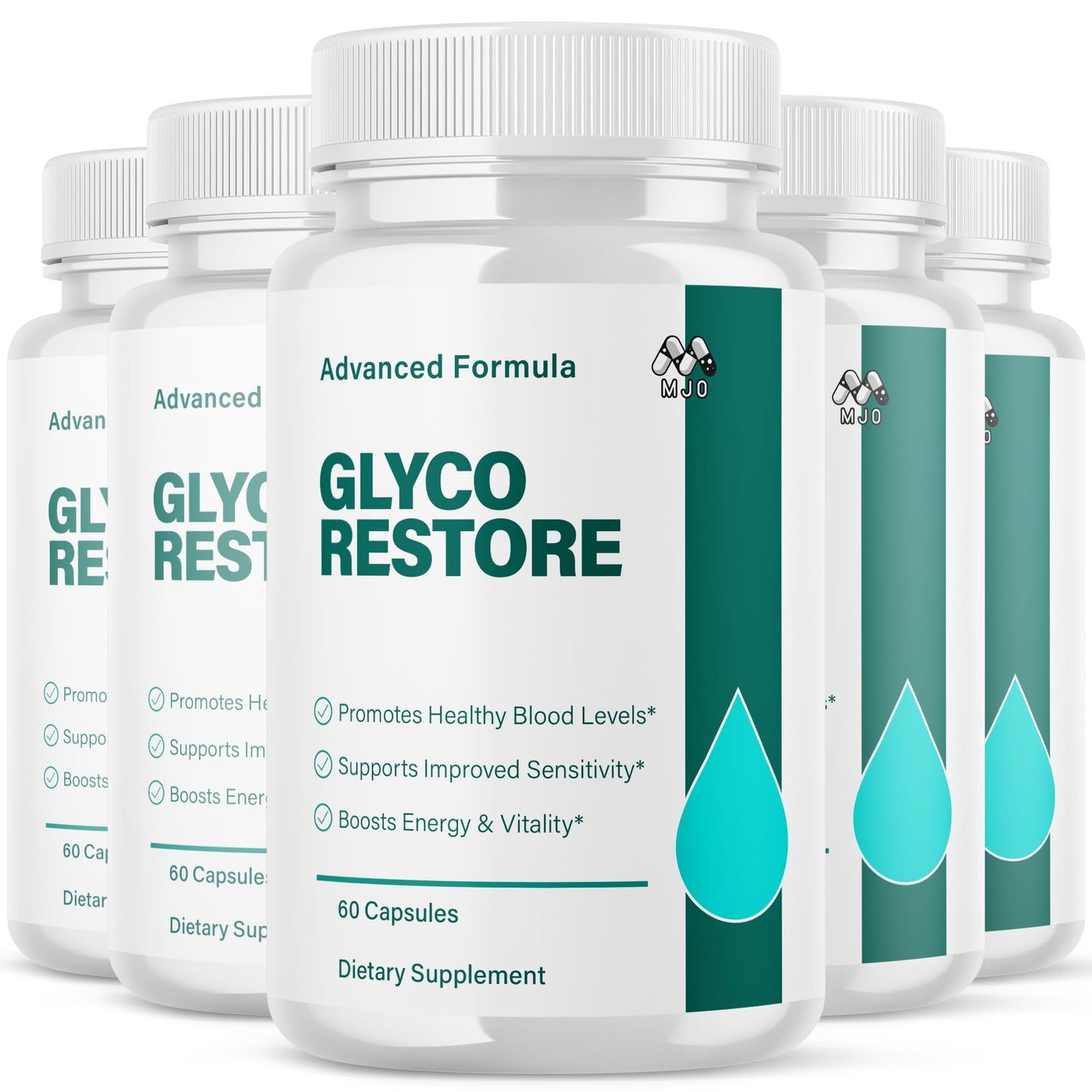 MJO Glyco Restore Capsules, 300 Capsules