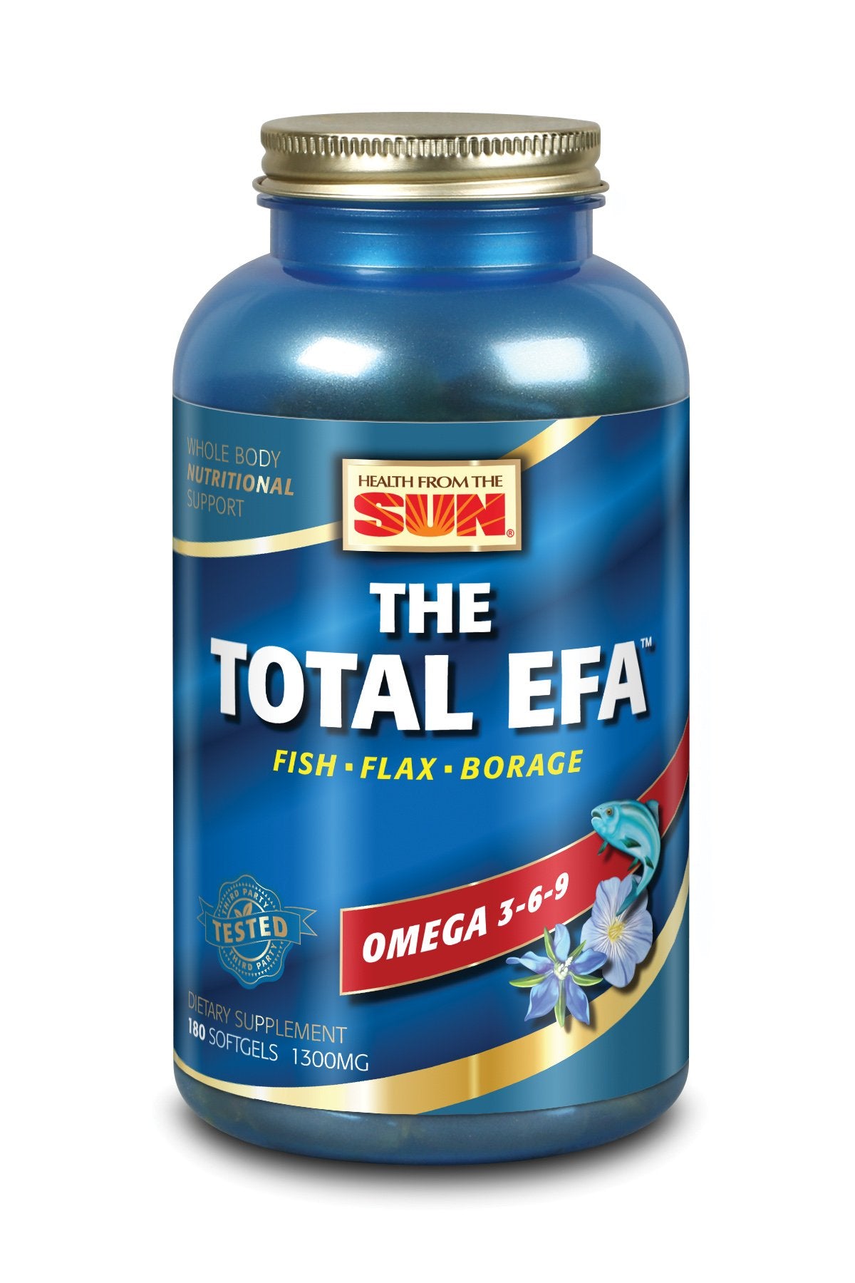 Master of Muscle Health from The Sun The Total EFA 180 Softgels