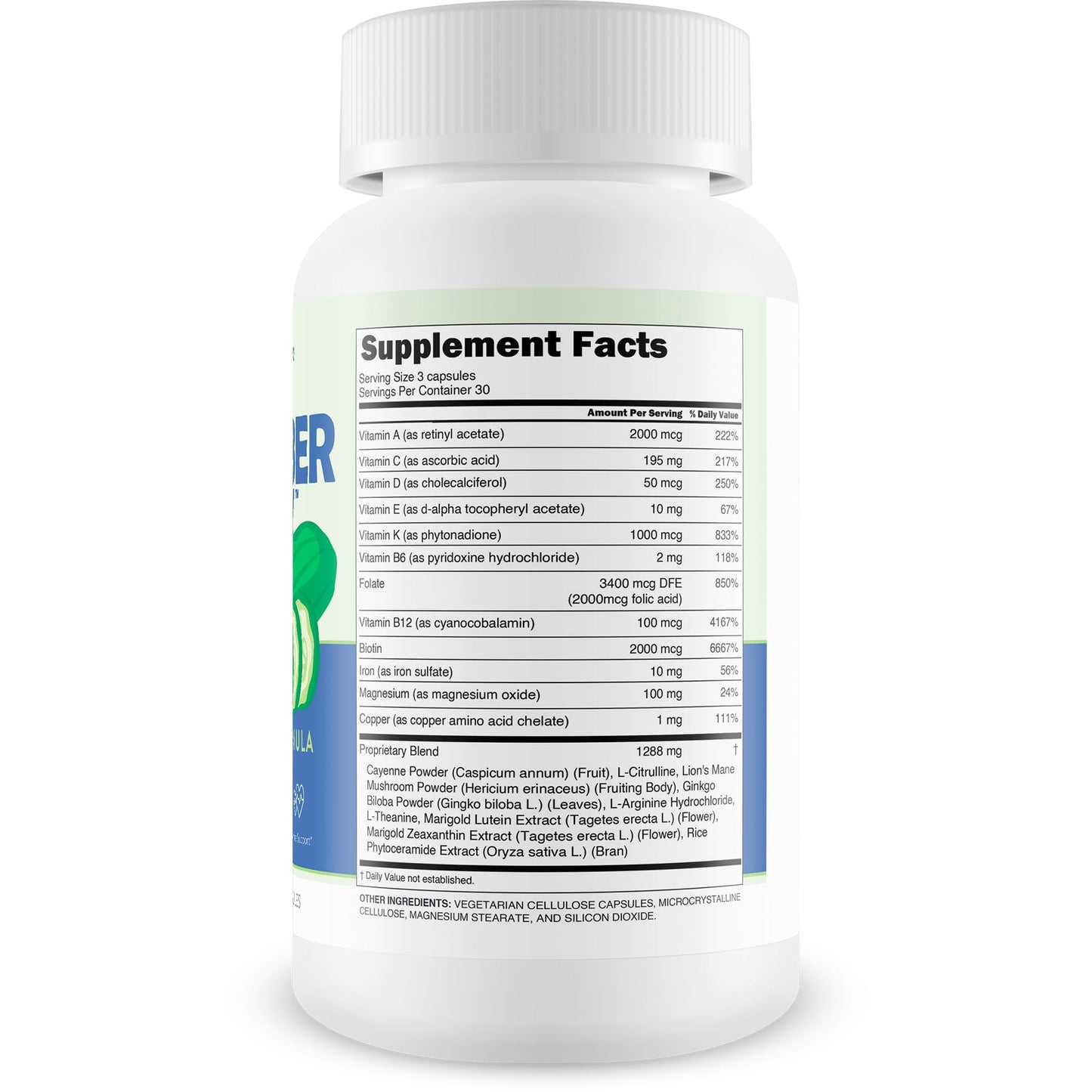 New Vibrations Nutrition Blood Flow Formula Capsules, 90 Count