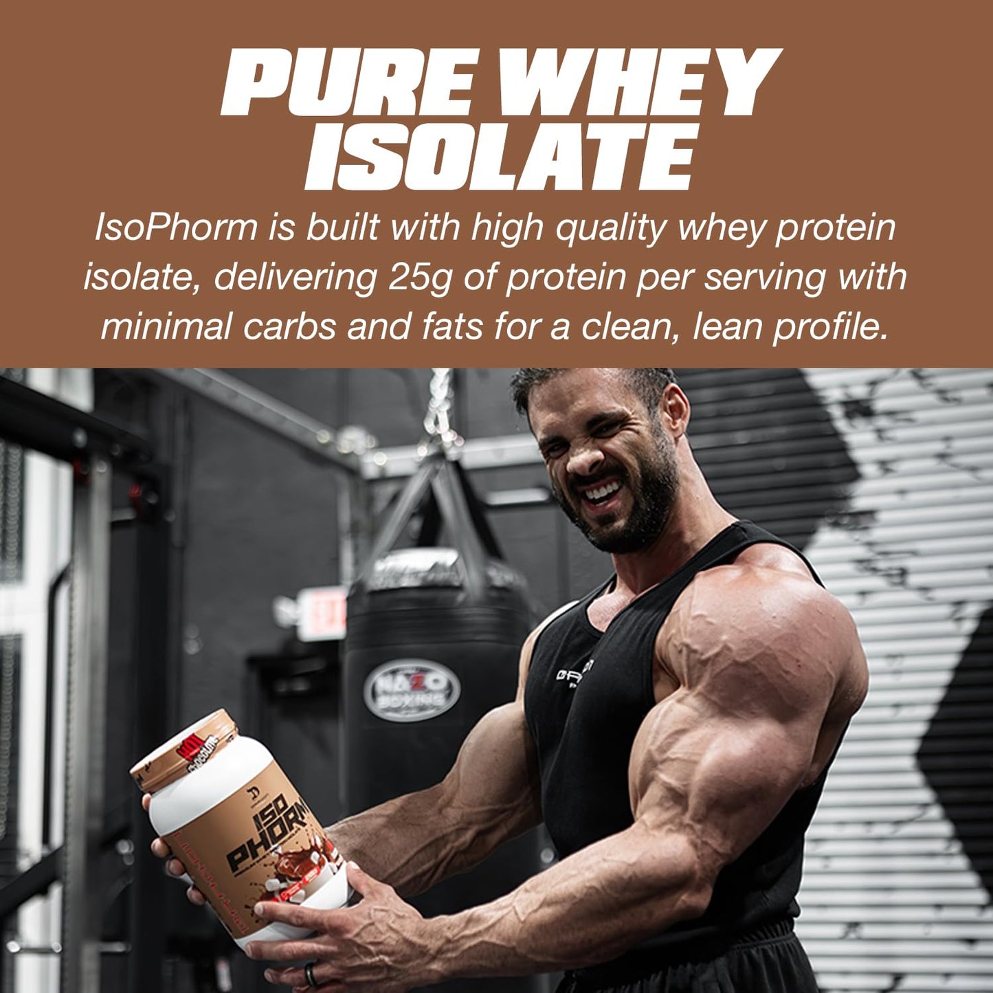 Dragon Pharma Isophorm Hydrolyzed Whey Protein Isolate Powder 32 Servings
