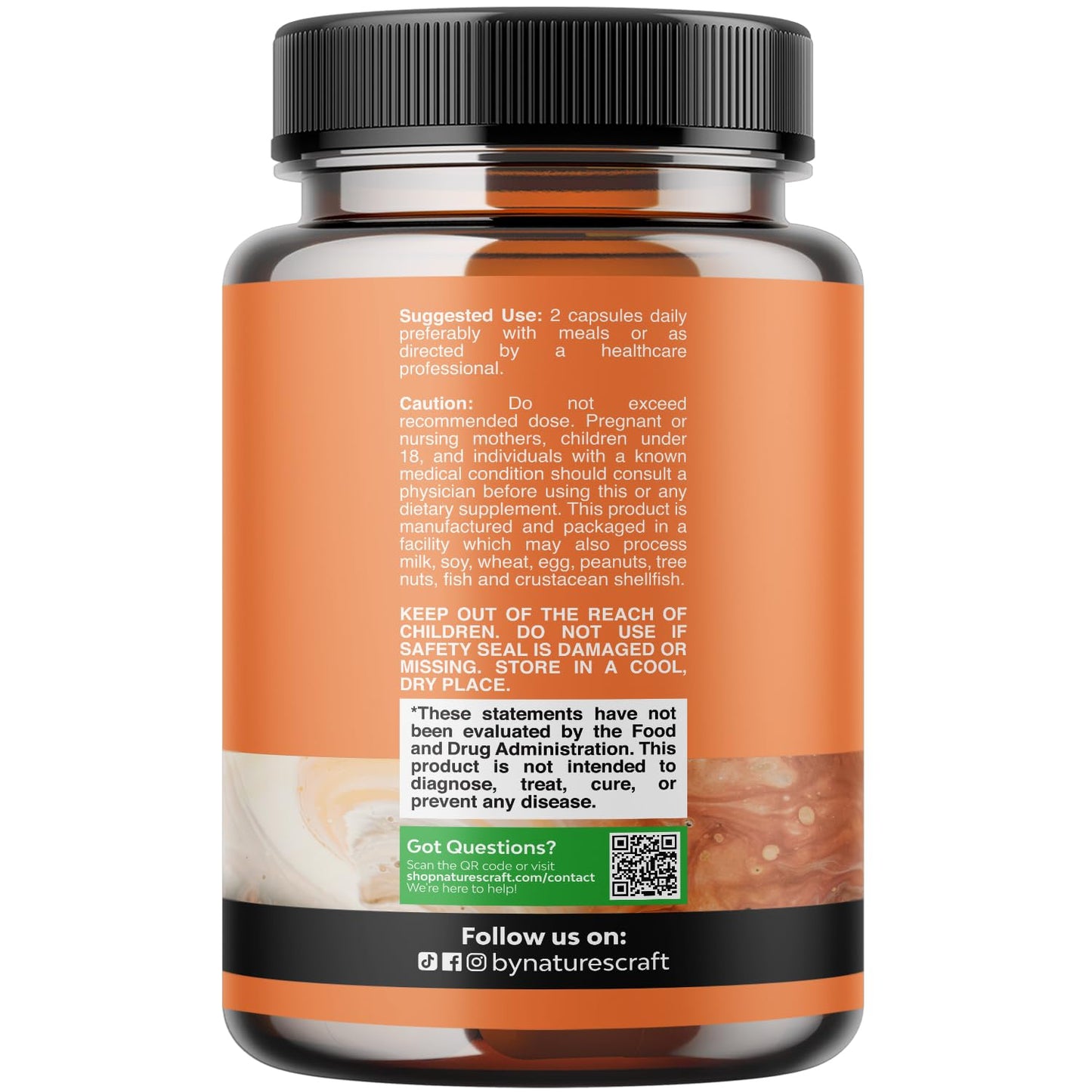 Natures Craft Pure Thyroid Support Supplement for Women Capsule, 60 Count