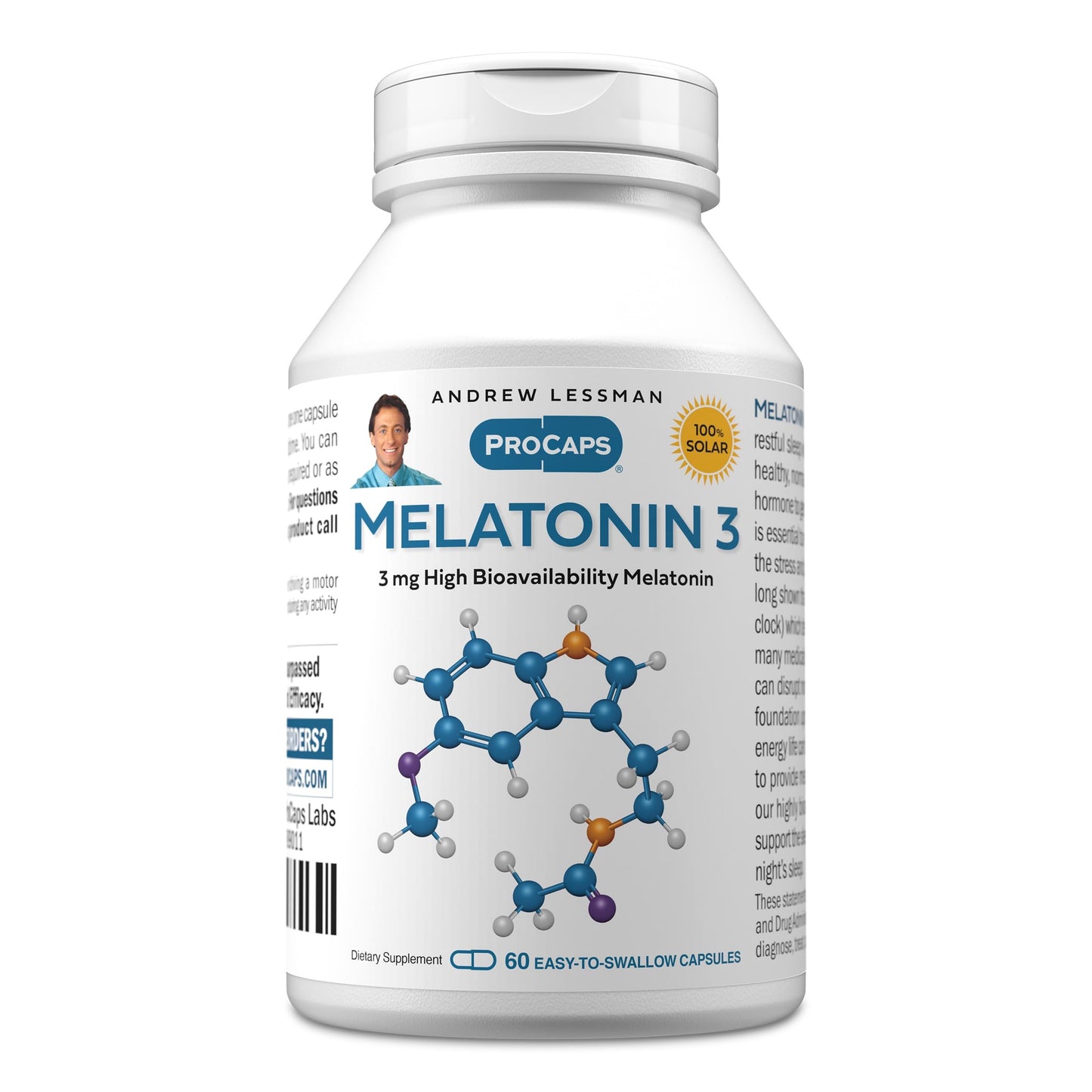 Andrew Lessman Melatonin-3 mg Capsule 60 Capsules