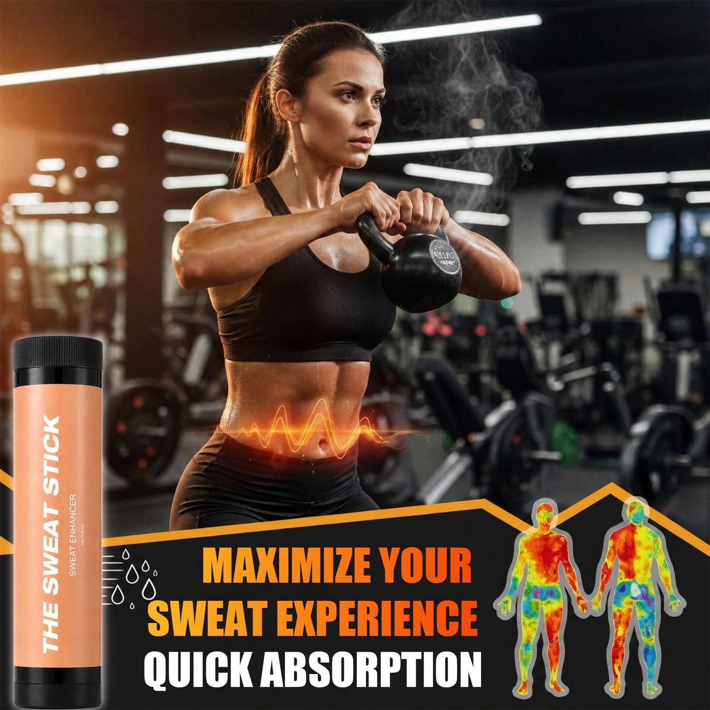Demissle Sweat Gel Stick Roll-On, 1 Count