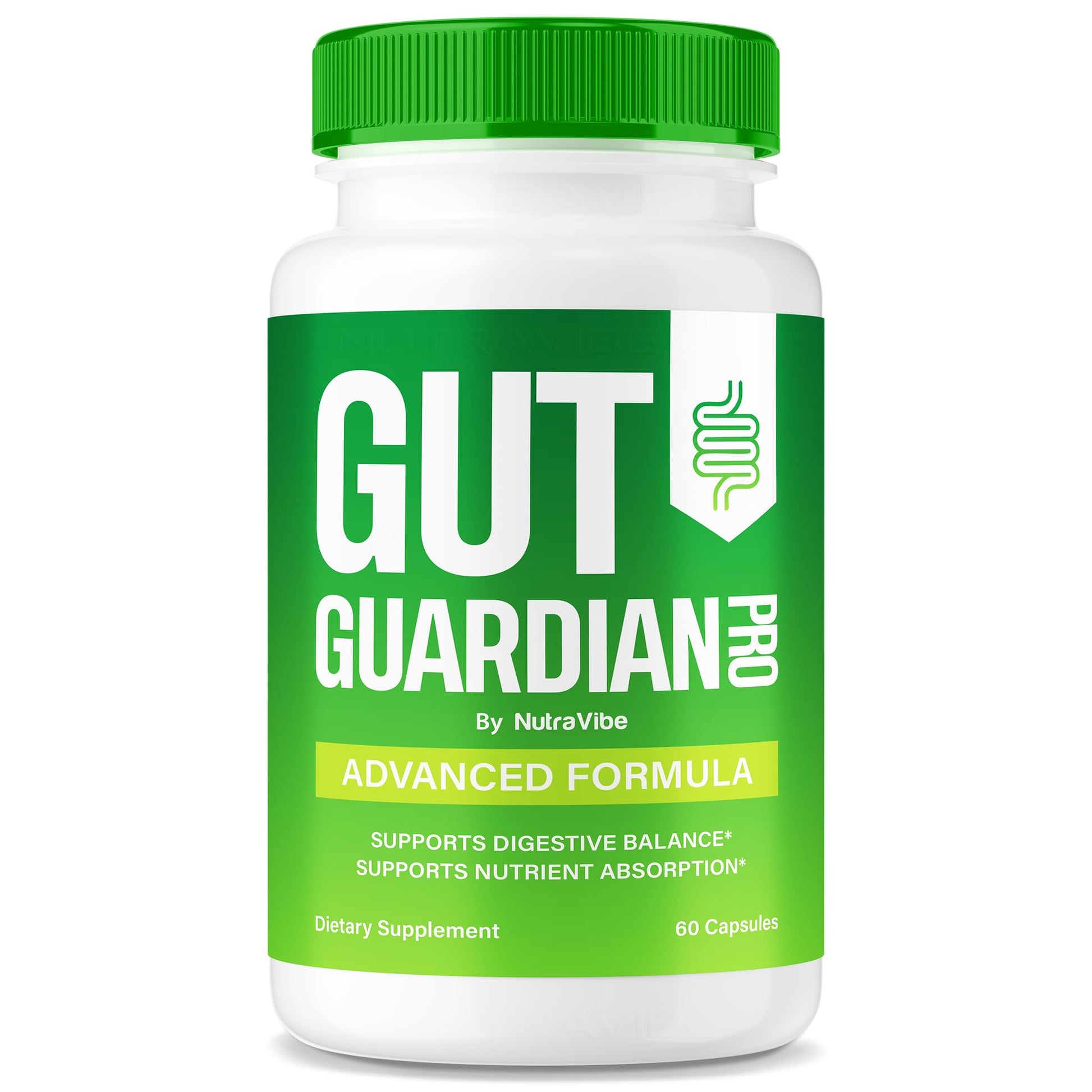 NutraVibe Gut Guardian Pro Capsules 60 Count