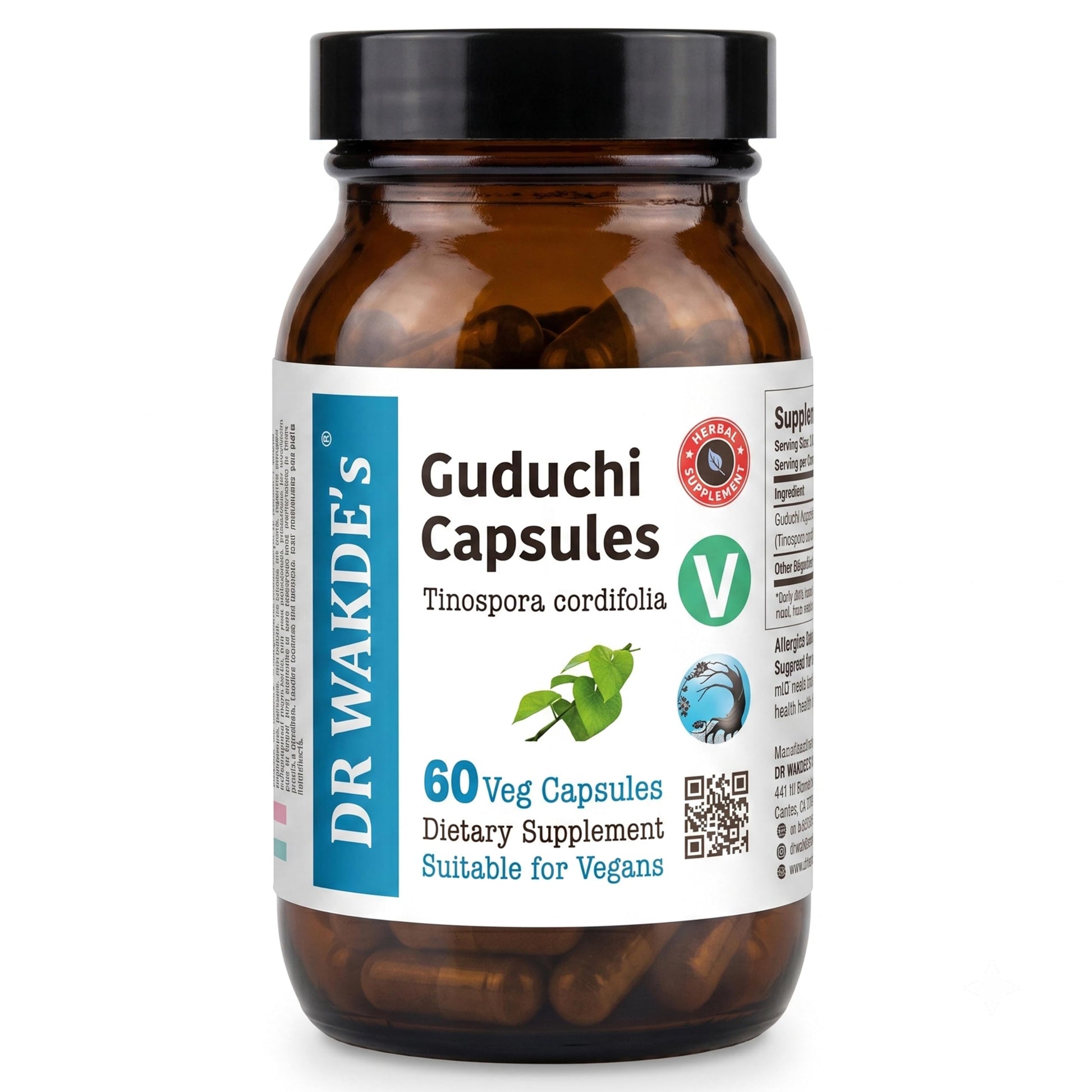 DR WAKDE's Guduchi Capsules 60 Veg Caps