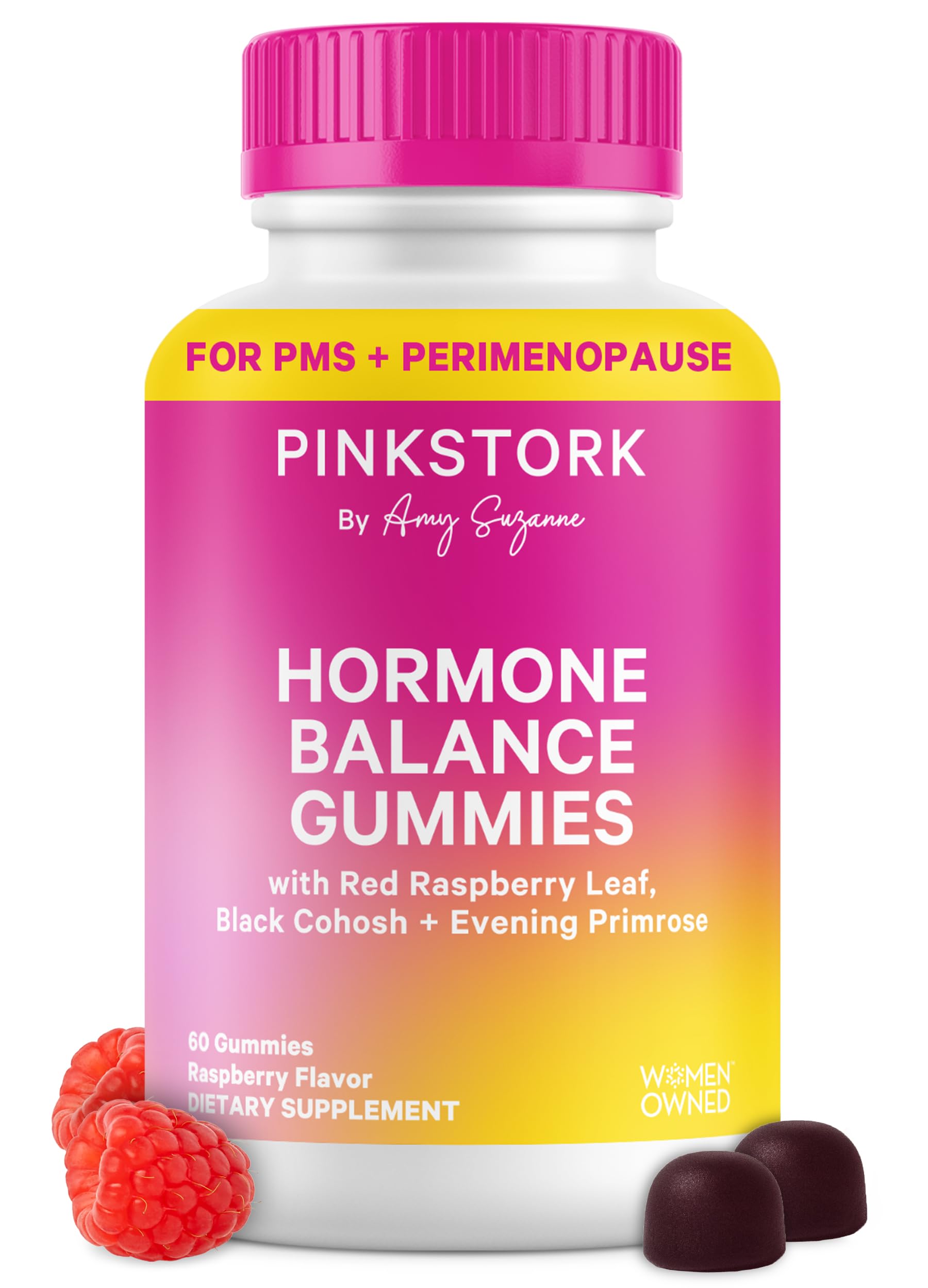 Pink Stork Hormone Balance Gummies for Women Gummy 60 Count