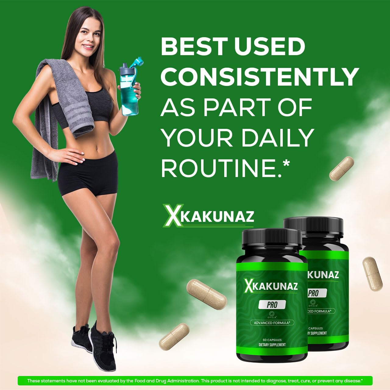 OVICIA X Kakunaz Capsules, 60 Capsules