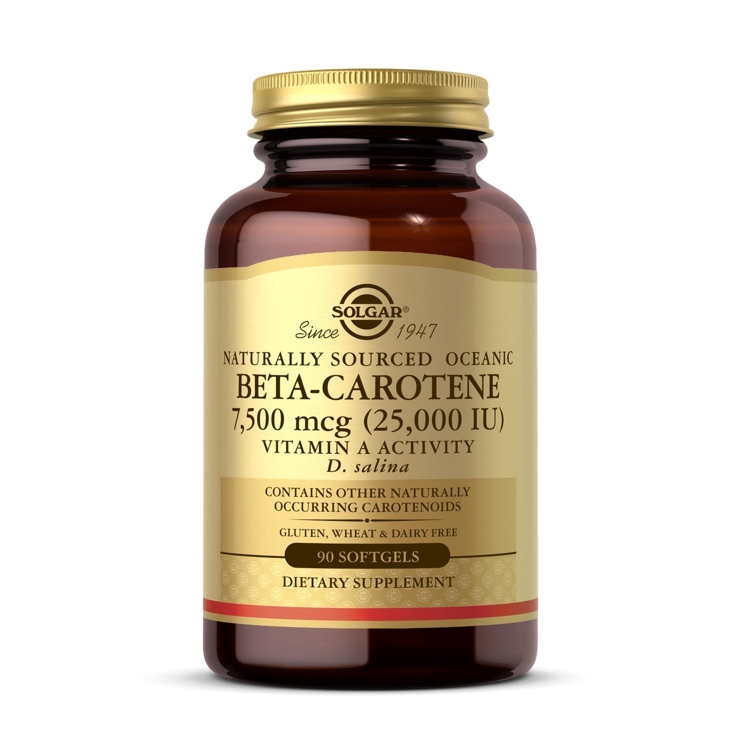 Solgar Oceanic Beta Carotene Softgels 90