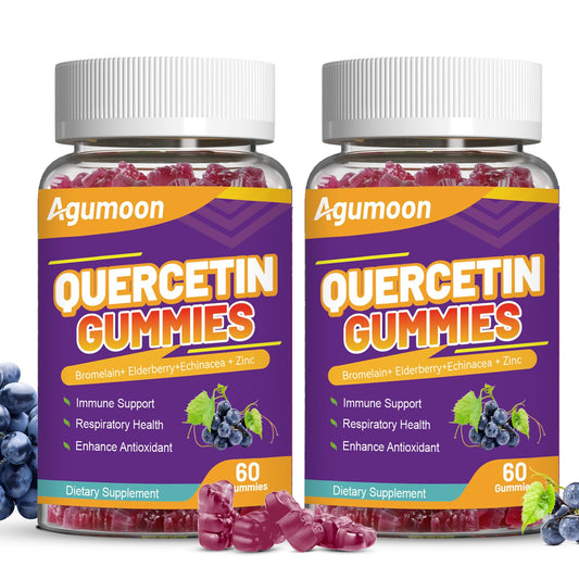 Agumoon Quercetin Gummies, 120 Count