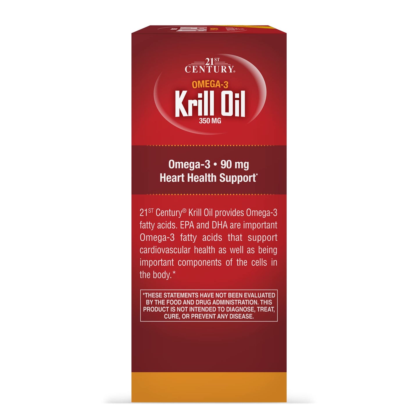 21st Century Krill Oil 350 mg Softgel, 60 Softgels