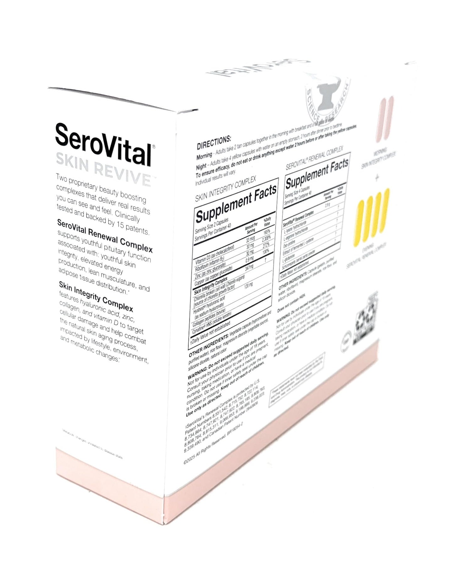 Serovital Skin Revive Capsules, 240 Capsules
