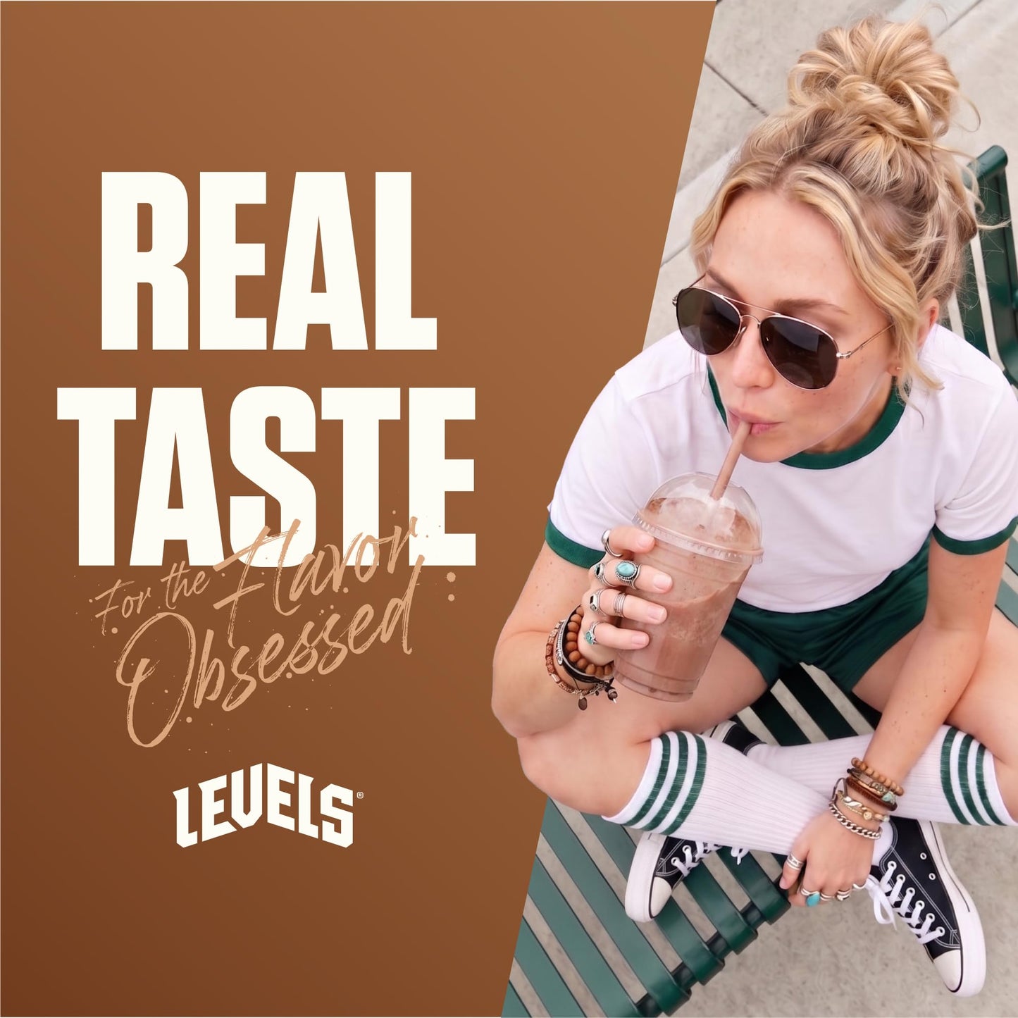 Levels Nutrition Grass Fed Whey Protein Powder Pure Chocolate, 80 Servings