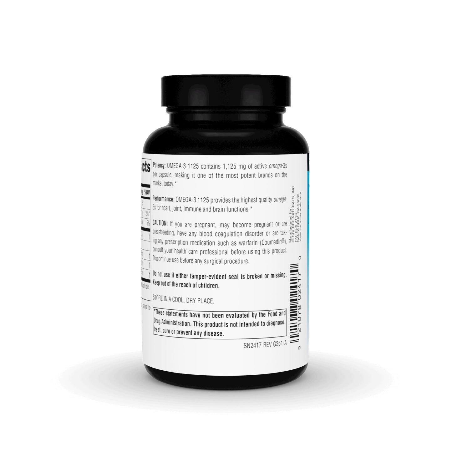 Source Naturals ArcticPure Omega-3 1125 mg Softgels, 60 Count