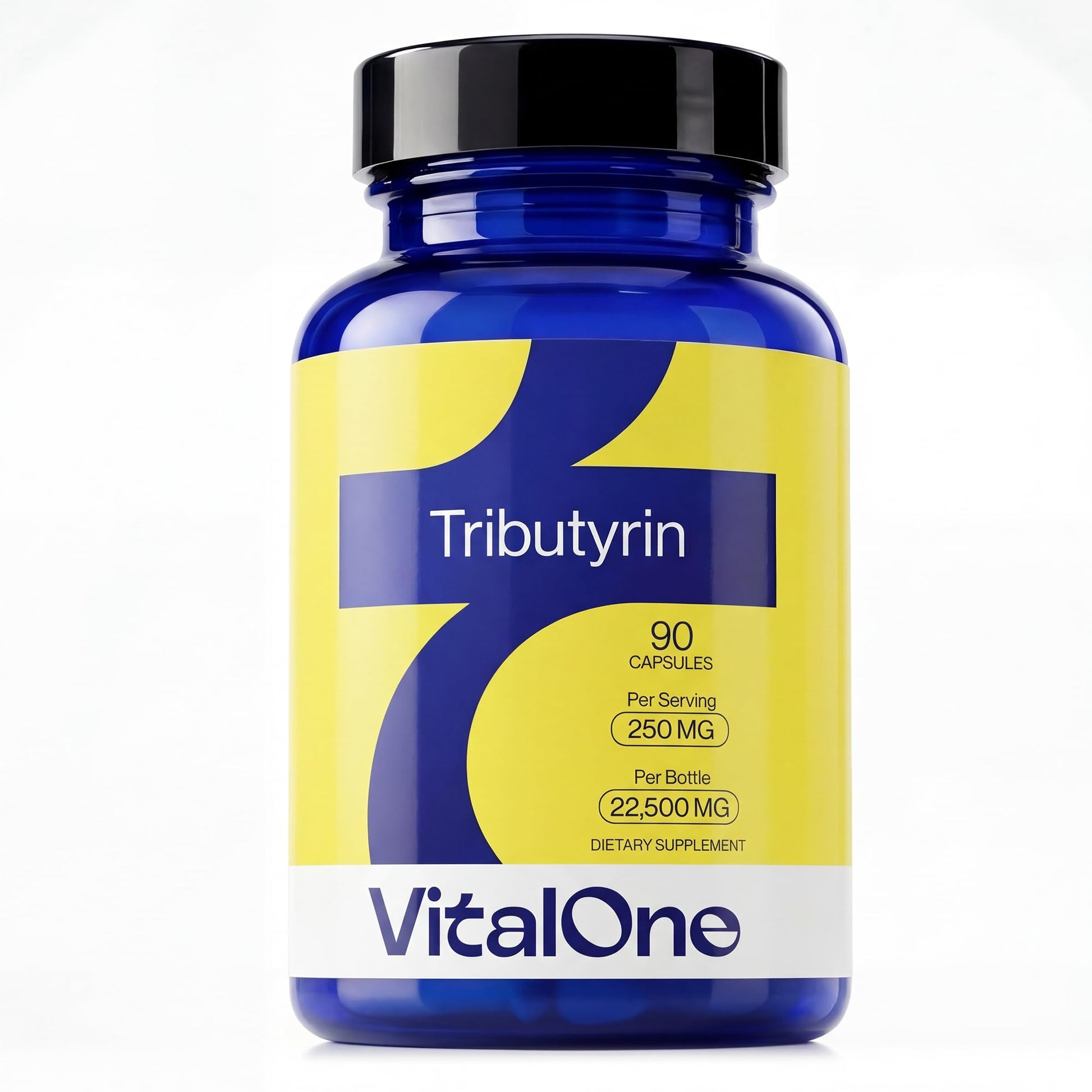 VitalOne Tributyrin 250 mg Capsule Supplement for Daily Use, 90 Capsules