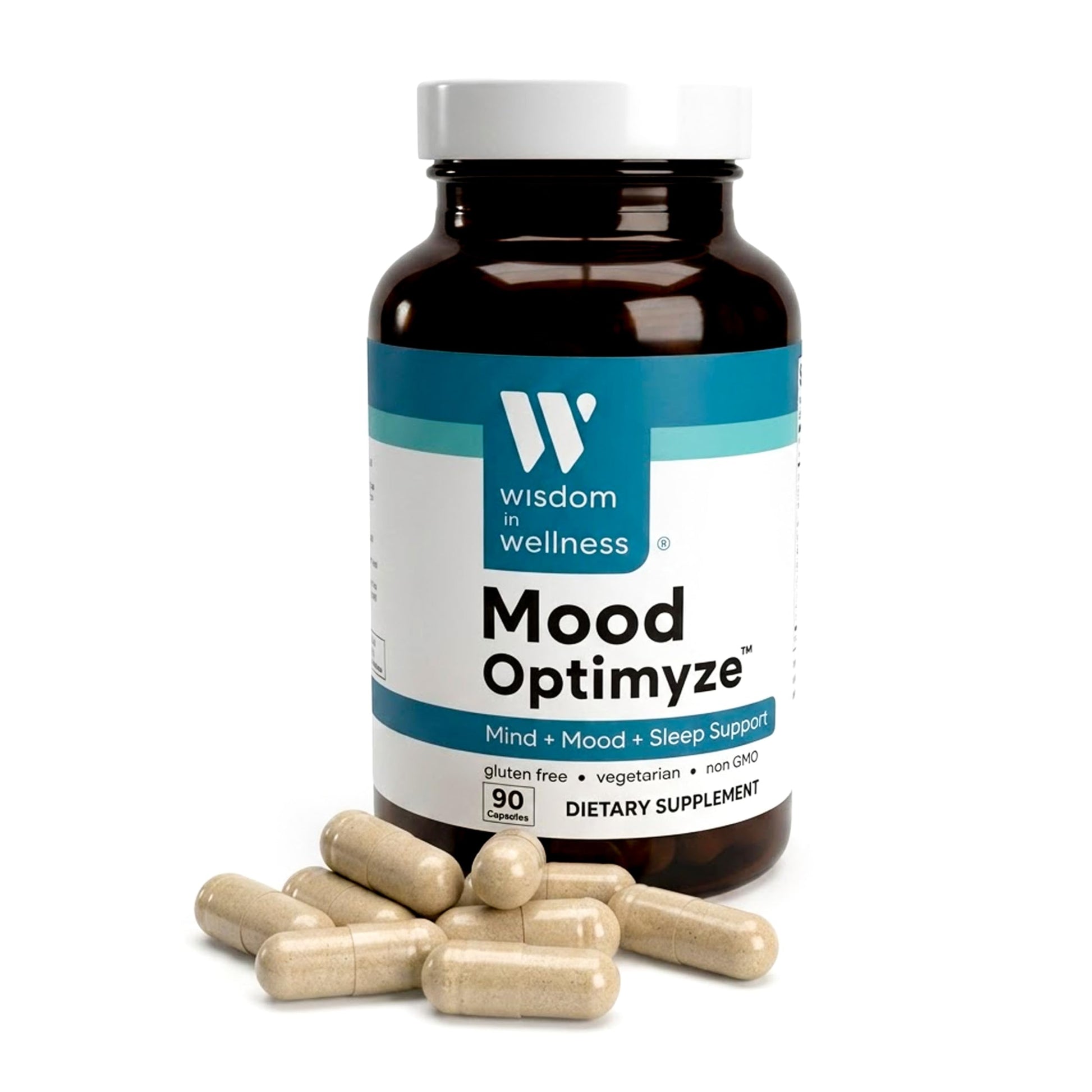 Wisdom In Wellness Mood Optimyze Capsules, 90 Count