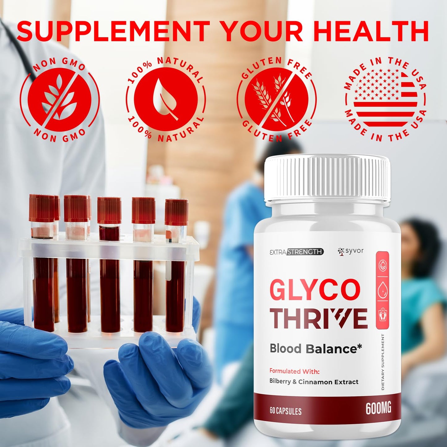 Syvor Glyco Thrive Capsules 300 Capsules