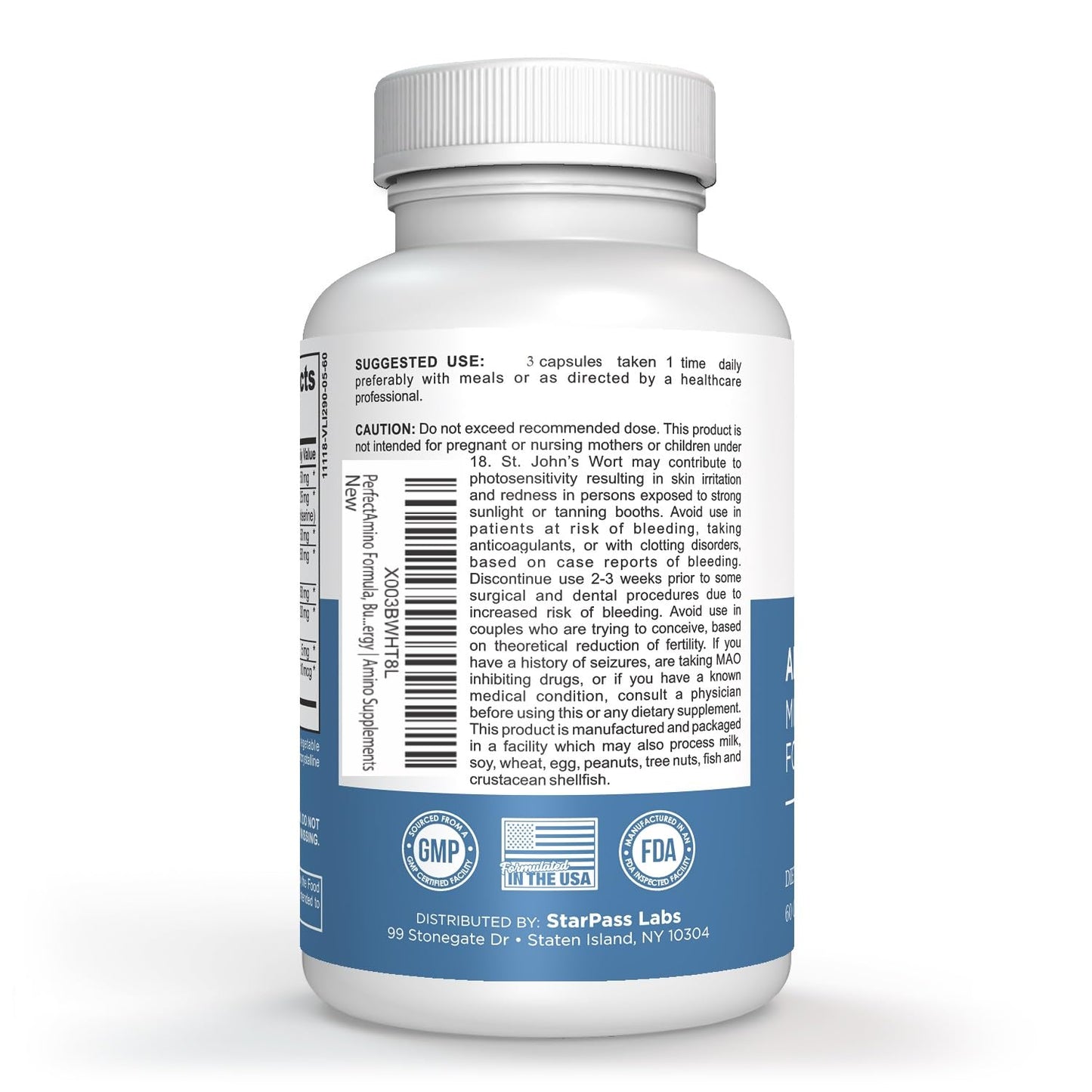 StarPass Labs Complete Amino Formula Capsule 90 Count
