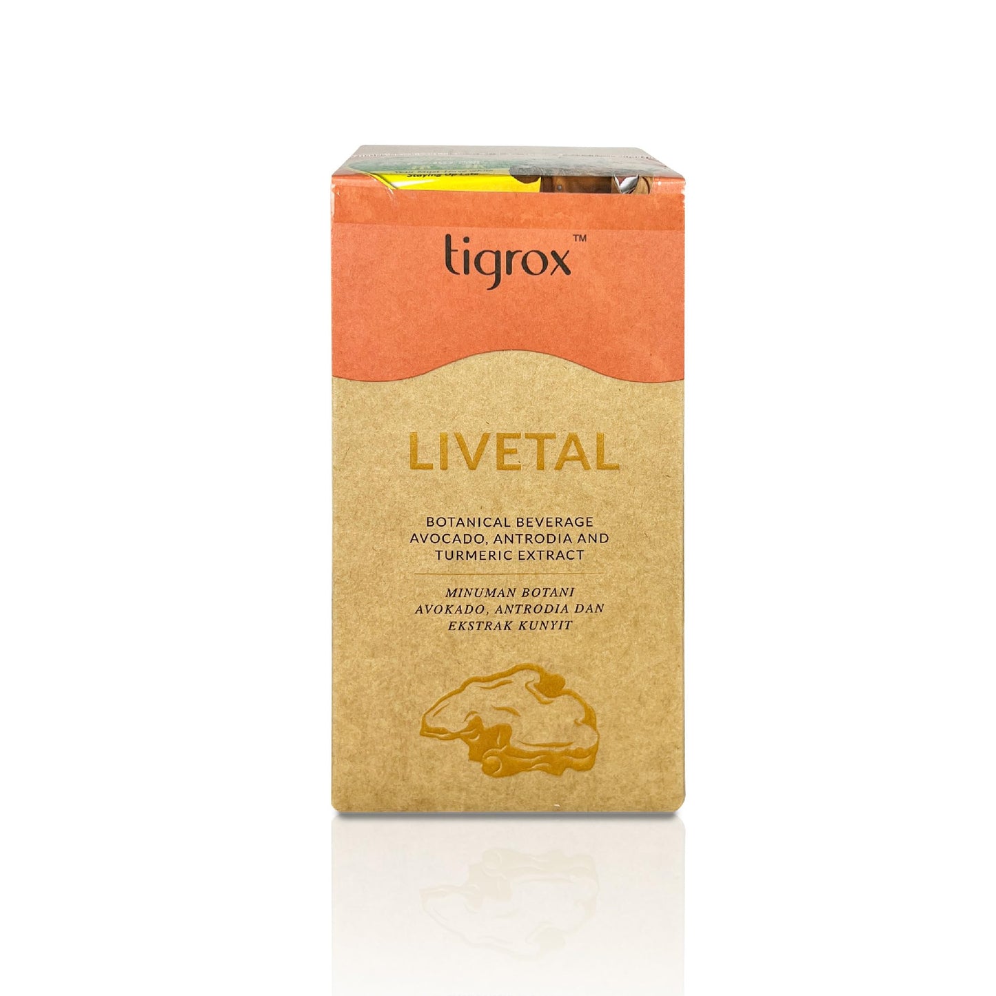 WELLOUS Tigrox Livetal Antrodia Cinnamomea Botanical Beverage Powder, 1 oz