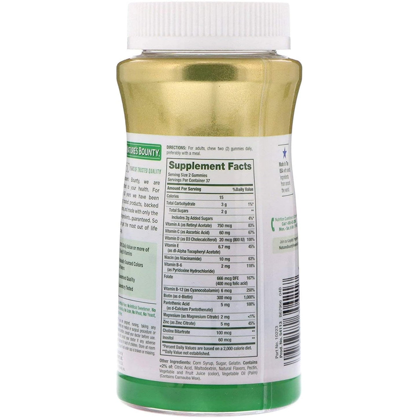 Nature's Bounty Your Life Multivitamin Adult Gummies 6-Pack