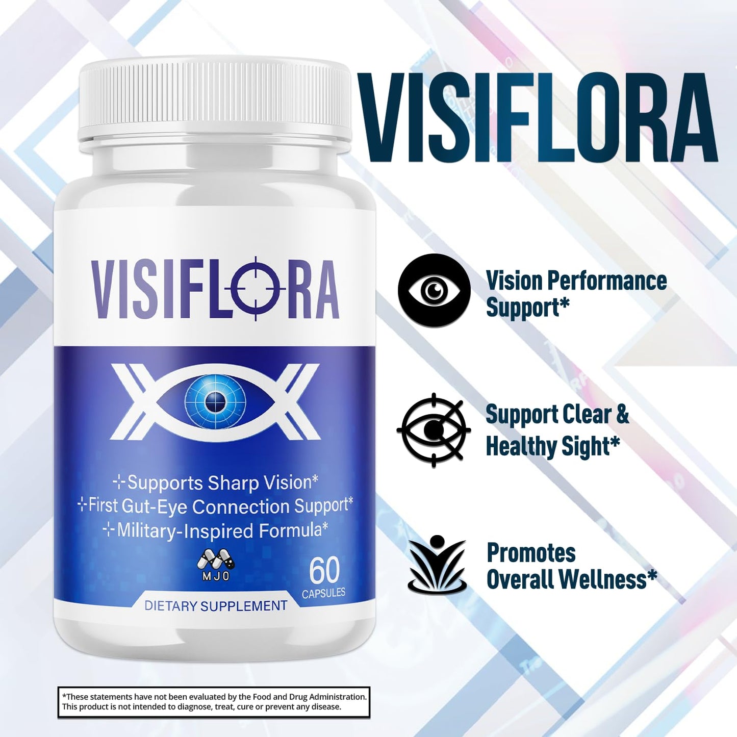 MJO Visiflora Capsules 120 Count