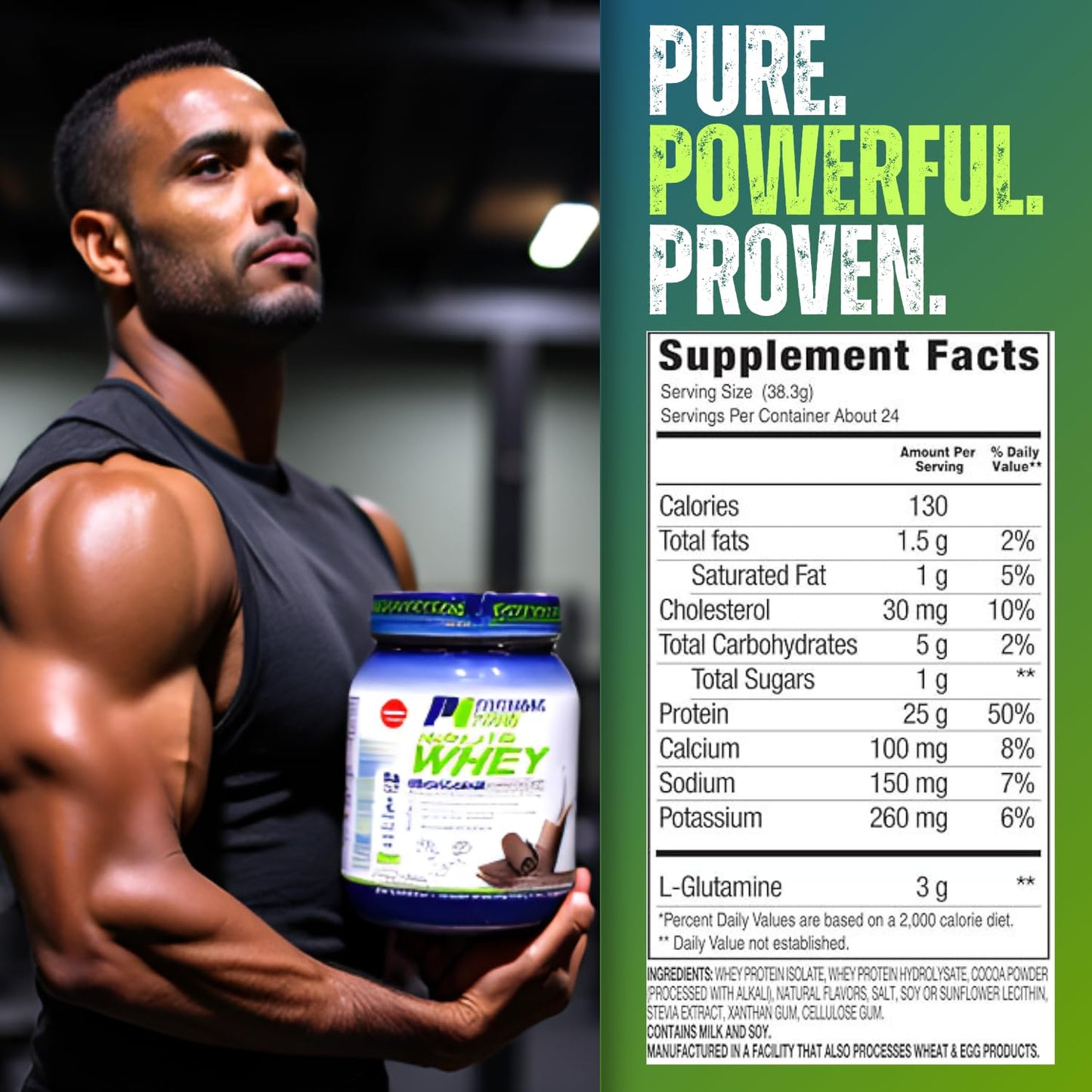 Performance Inspired Isolate Whey Protein Powder – Chocolate Passion – 32
