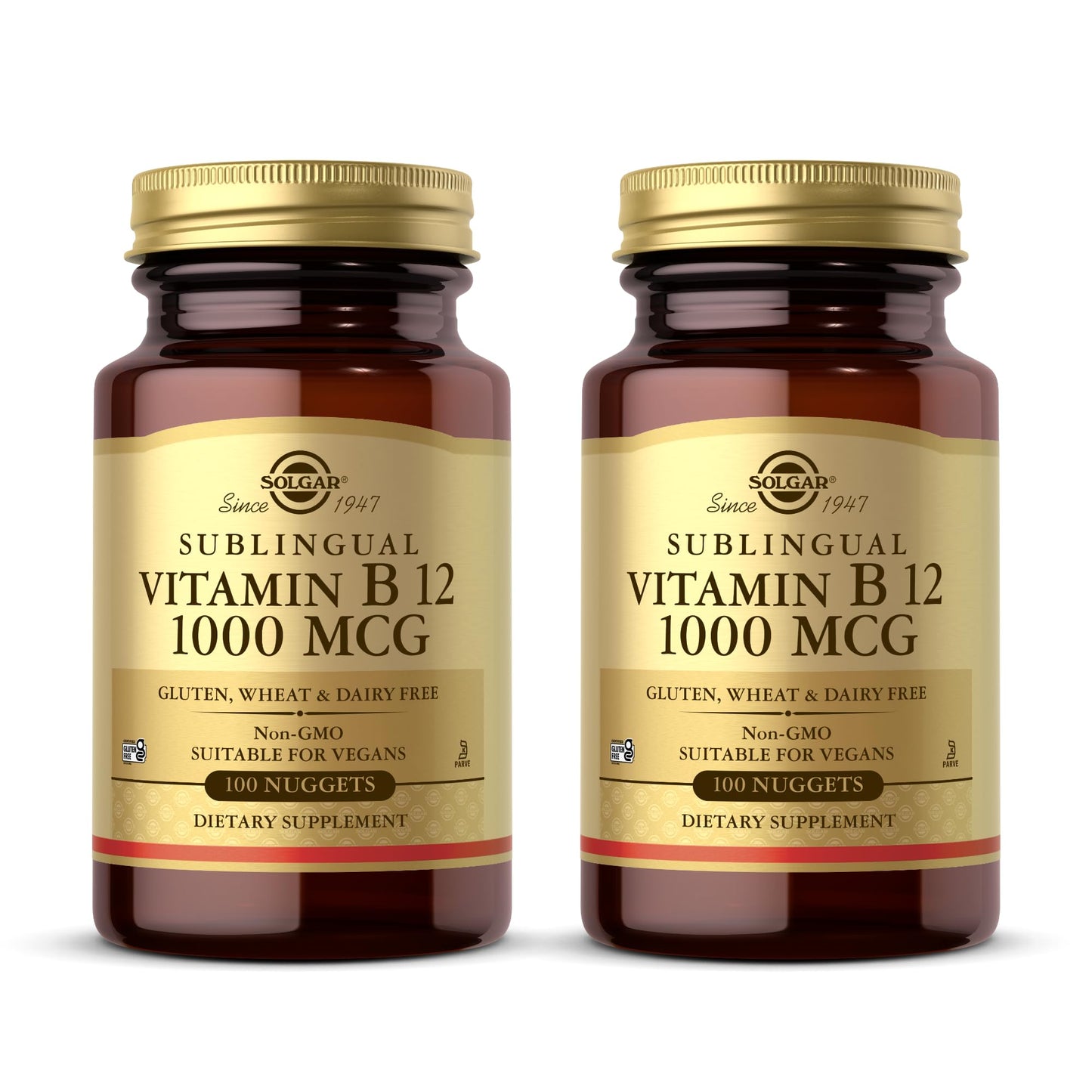 Solgar Sublingual Vitamin B12 1000 mcg Tablet, 500 Tablets