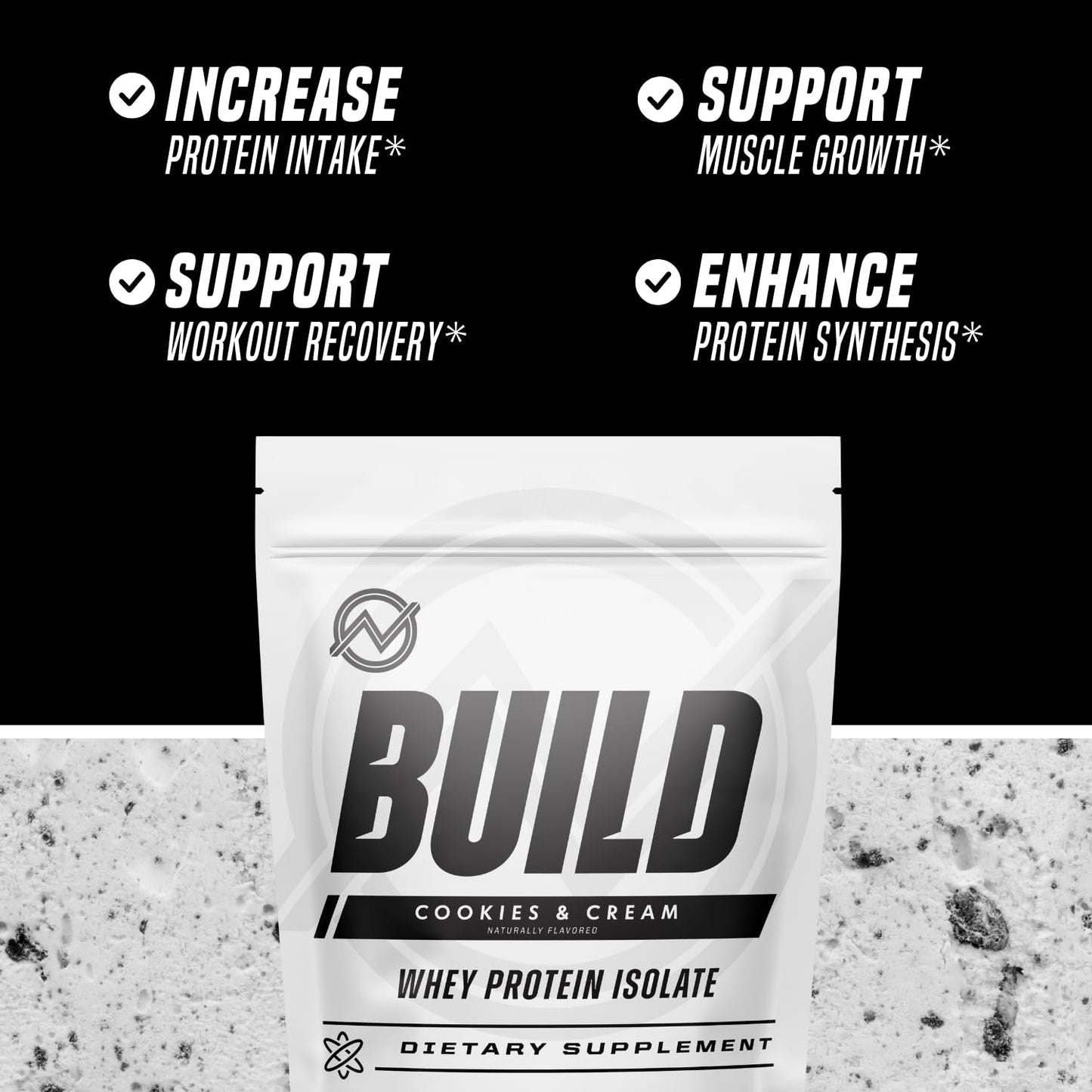 Outwork Nutrition Whey Isolate Protein Powder Cookies & Cream, 29 Servings