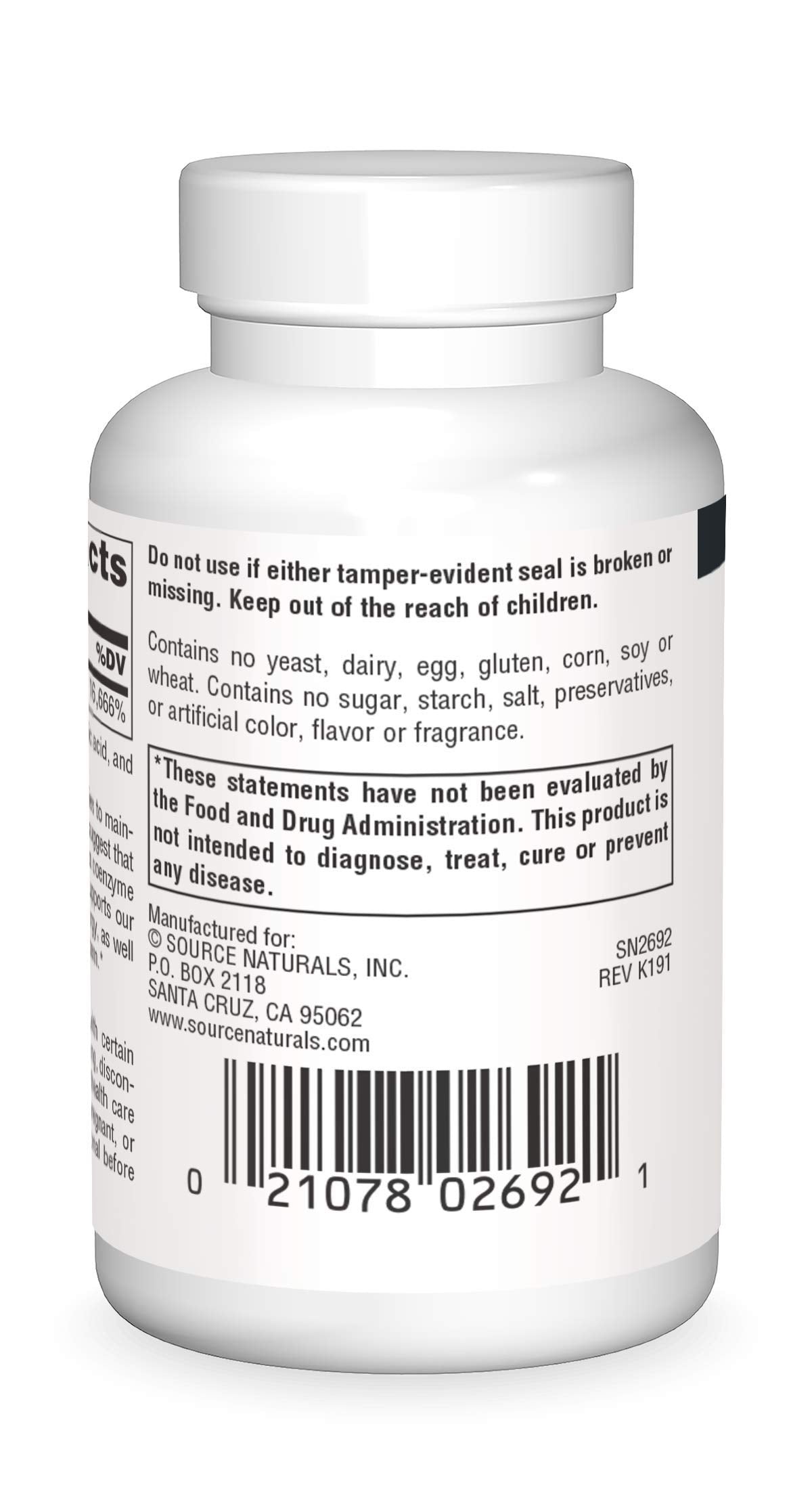 Source Naturals Biotin 5,000mcg High Potency B Vitamin Nutrients Support Healthy Hair, Skin & Nails - Maximum Strength Biotin Deficiency Supplement - 200 Tablets