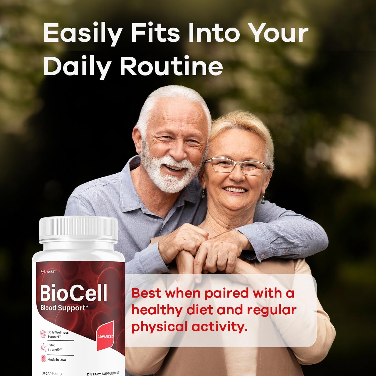 LIVORKA Bio Cell Capsules 120 Capsules