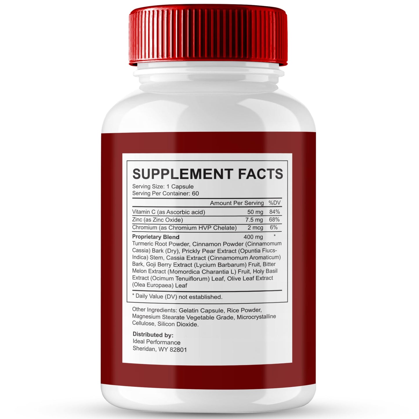 IDEAL PERFORMANCE Gluco Blocker Capsules 60 Count