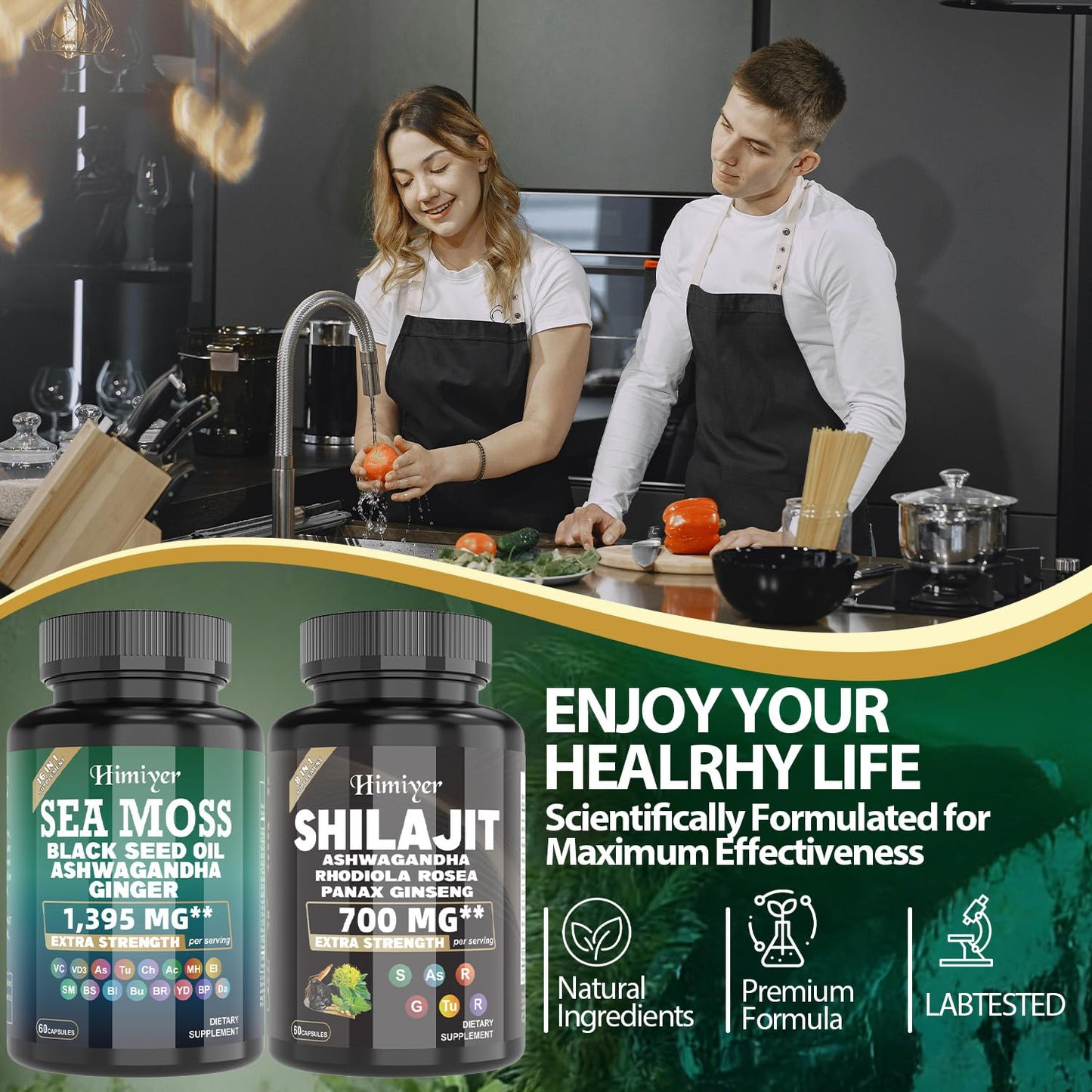 Himiyer Ultimate Wellness Bundle Capsules 120 Count