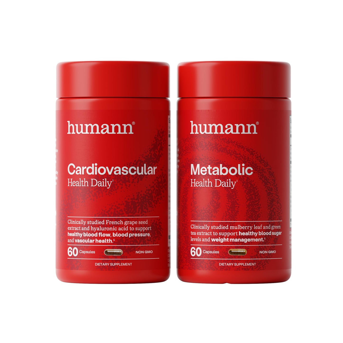 Humann Cardiovascular & Metabolic Health Daily Bundle 120 Capsules