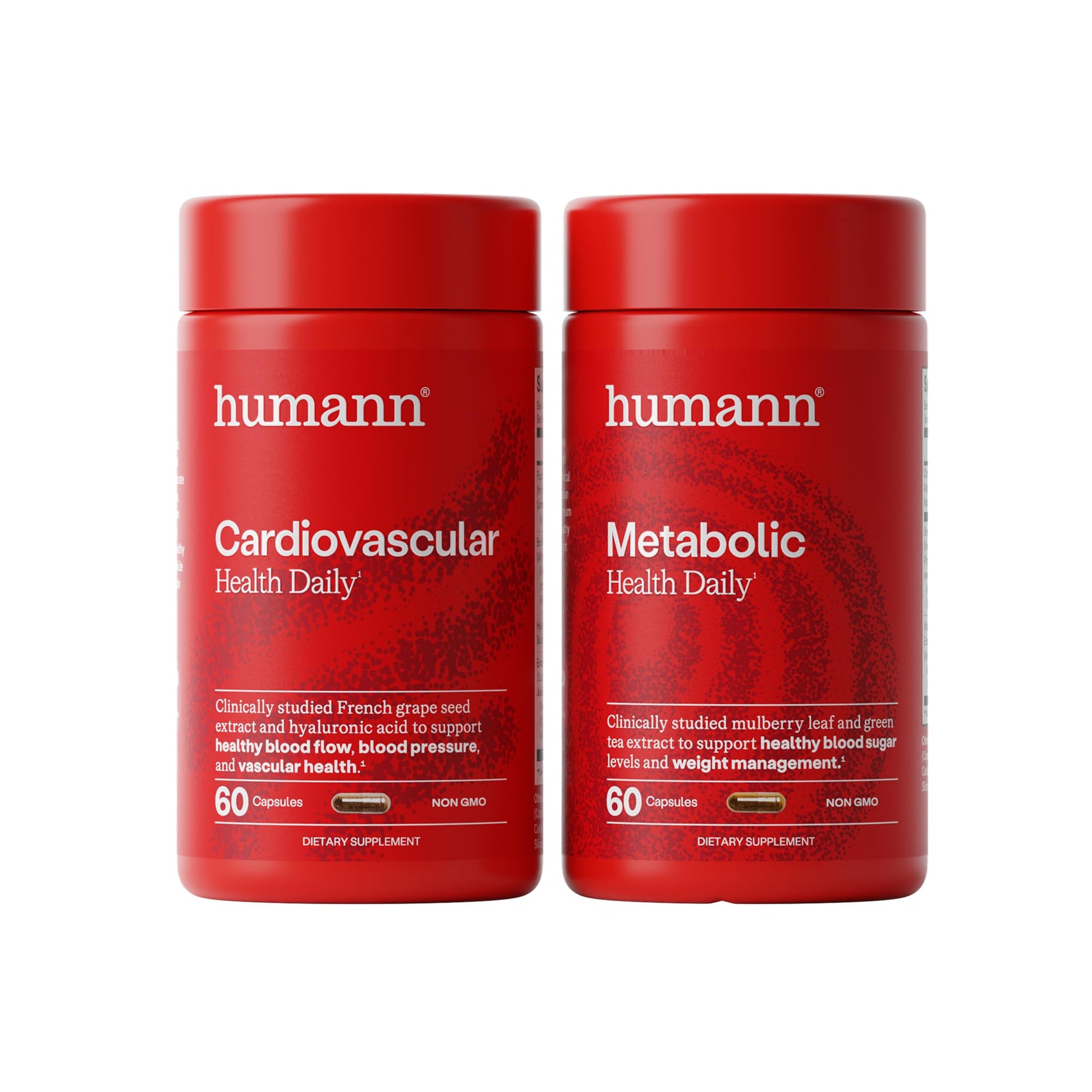 Humann Cardiovascular & Metabolic Health Daily Bundle 120 Capsules
