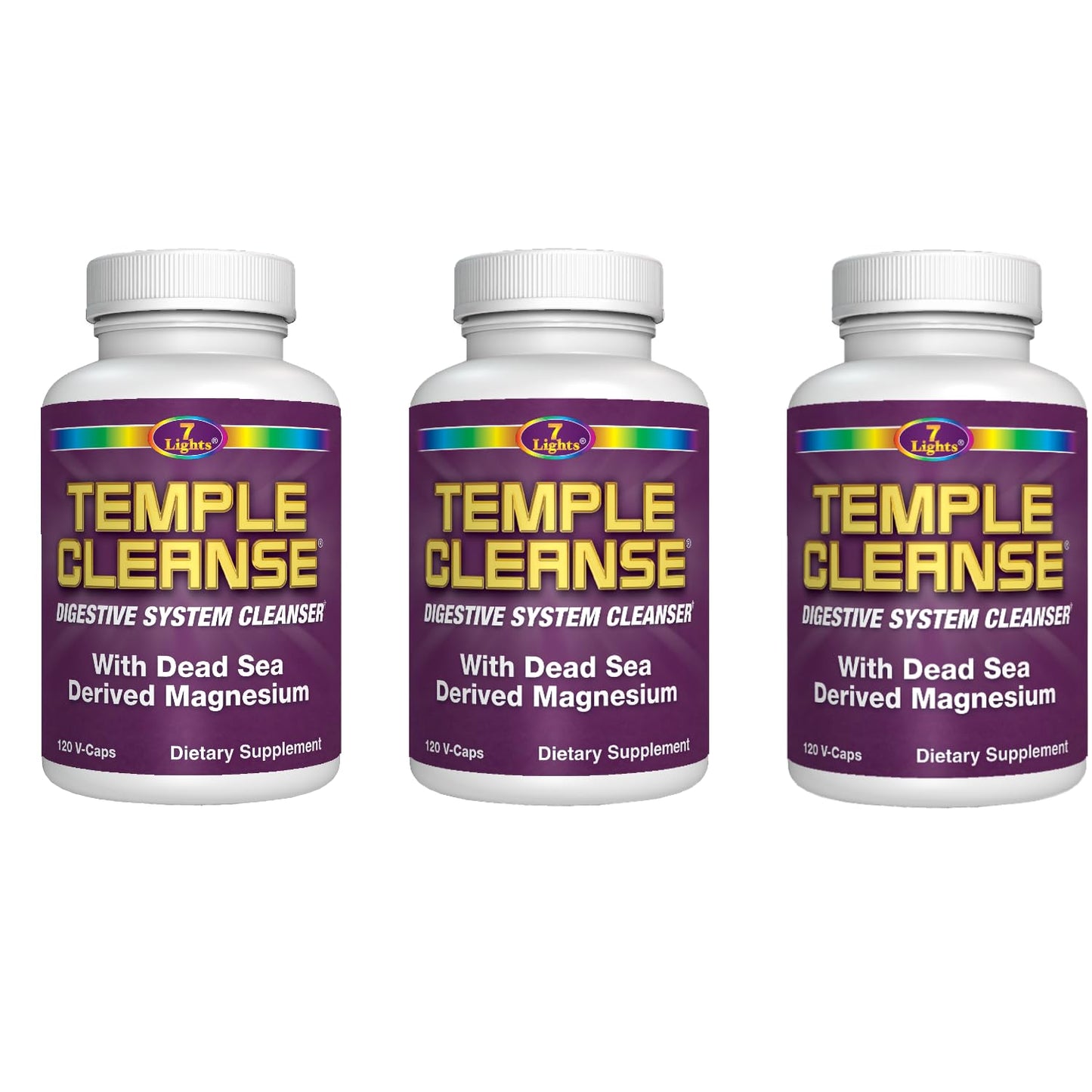 7 Lights Temple Cleanse Capsule 360 Capsules
