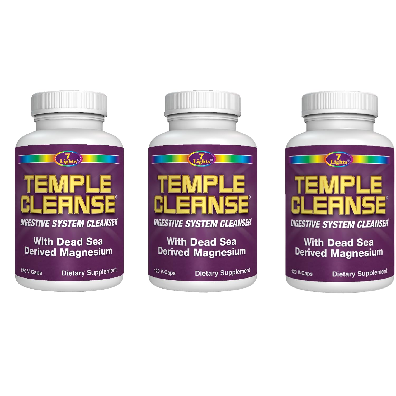 7 Lights Temple Cleanse Capsule 360 Capsules
