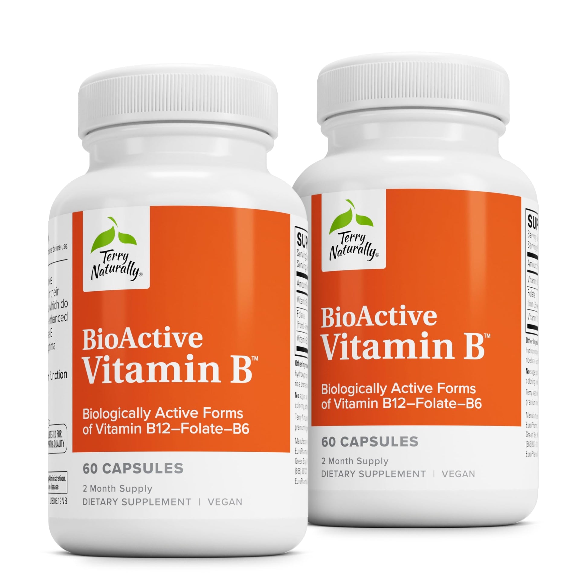 Terry Naturally BioActive Vitamin B Capsules 120