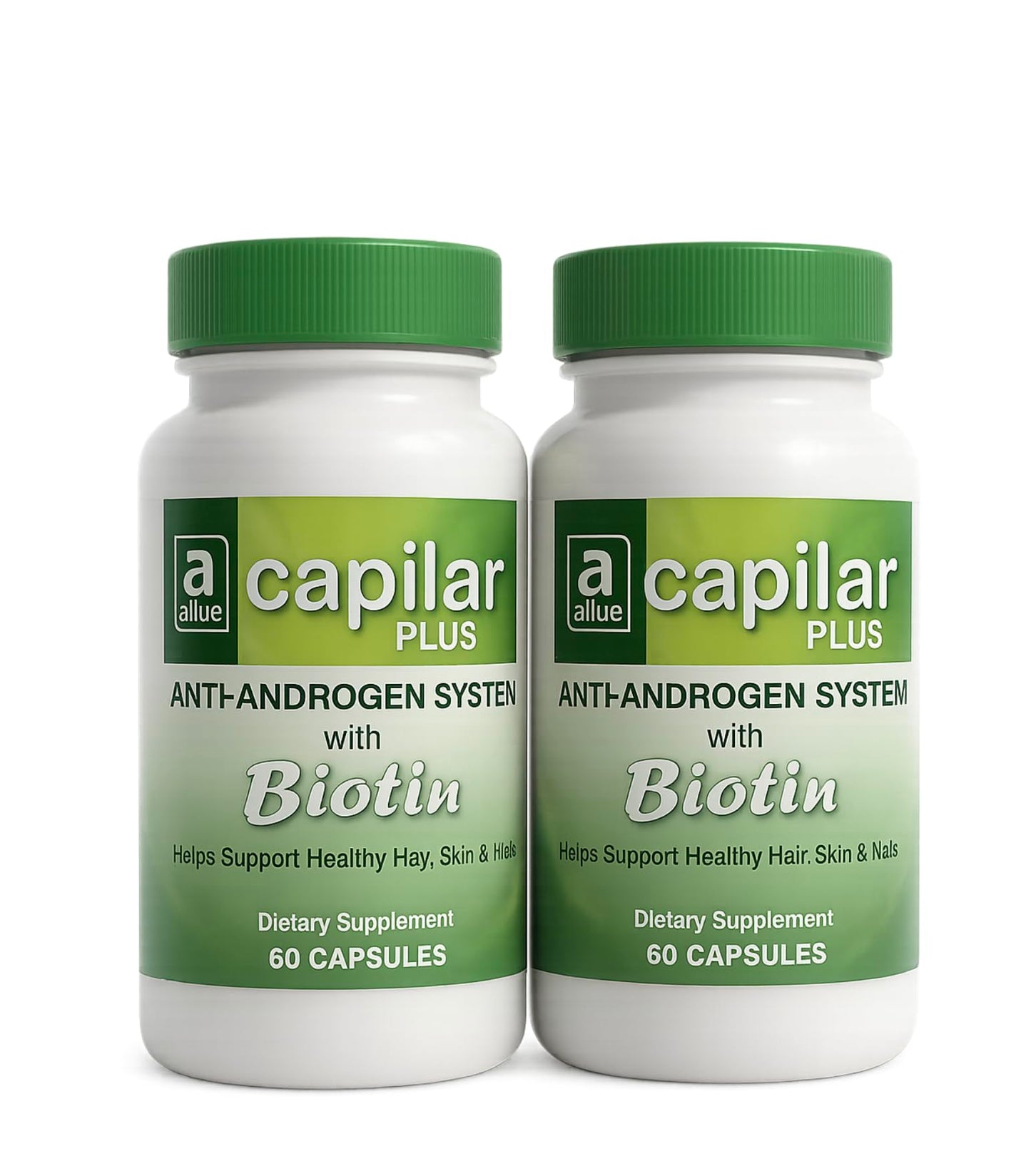 Generic Capilar Plus with Biotin Capsules, 60 Capsules