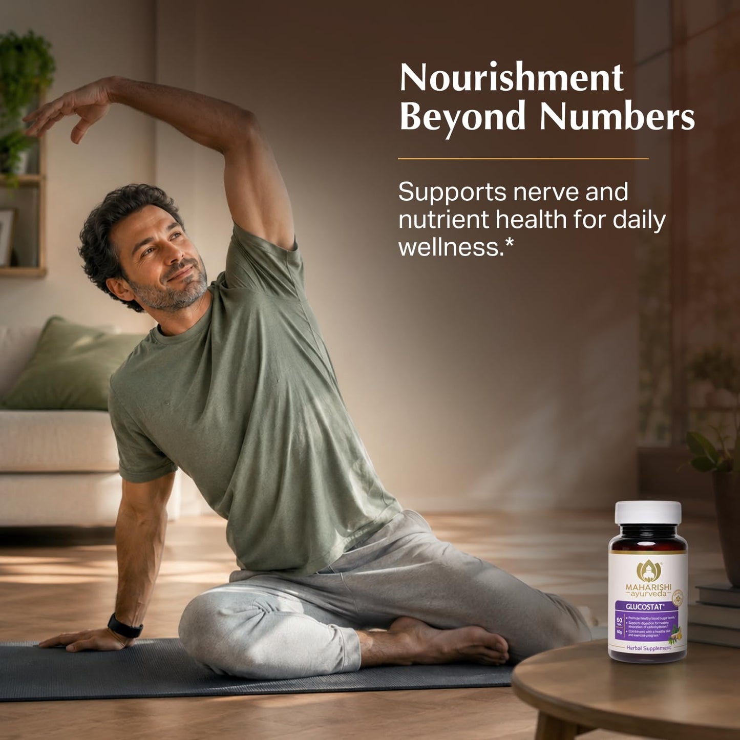 Maharishi Ayurveda Glucostat 1000 mg, 60 Tablets