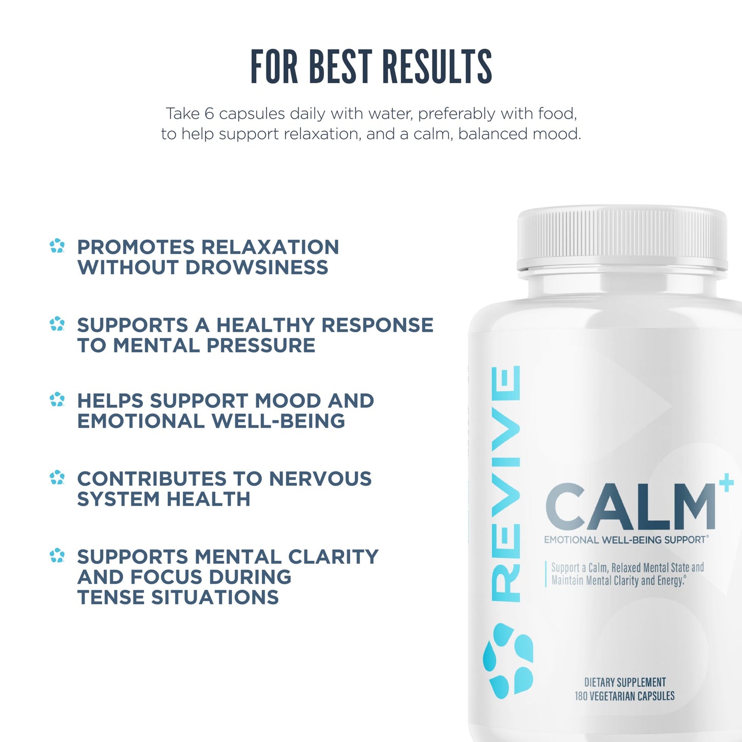 Revive MD Calm 180 Capsules