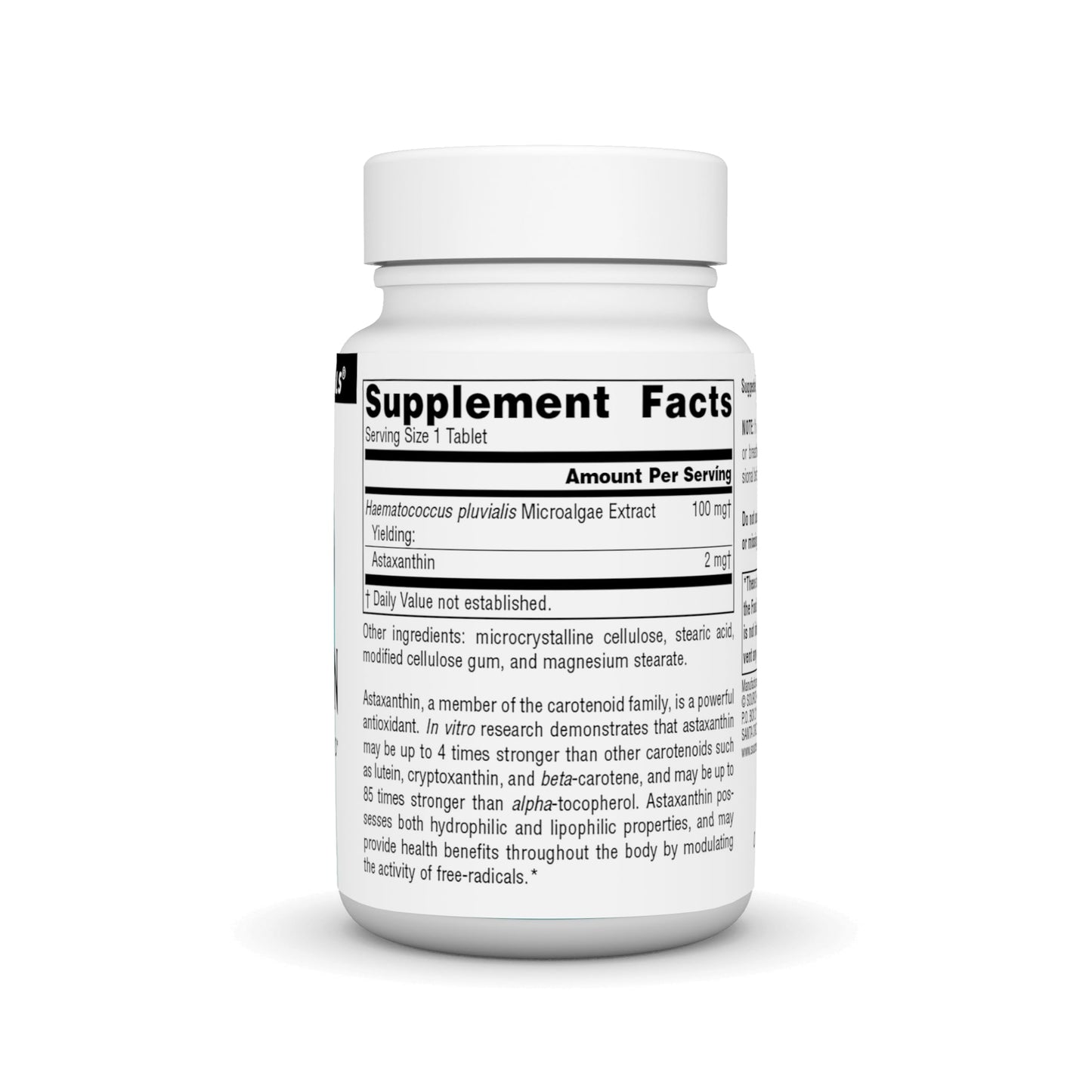 Source Naturals Astaxanthin 2mg Tablet, 120 Tablets